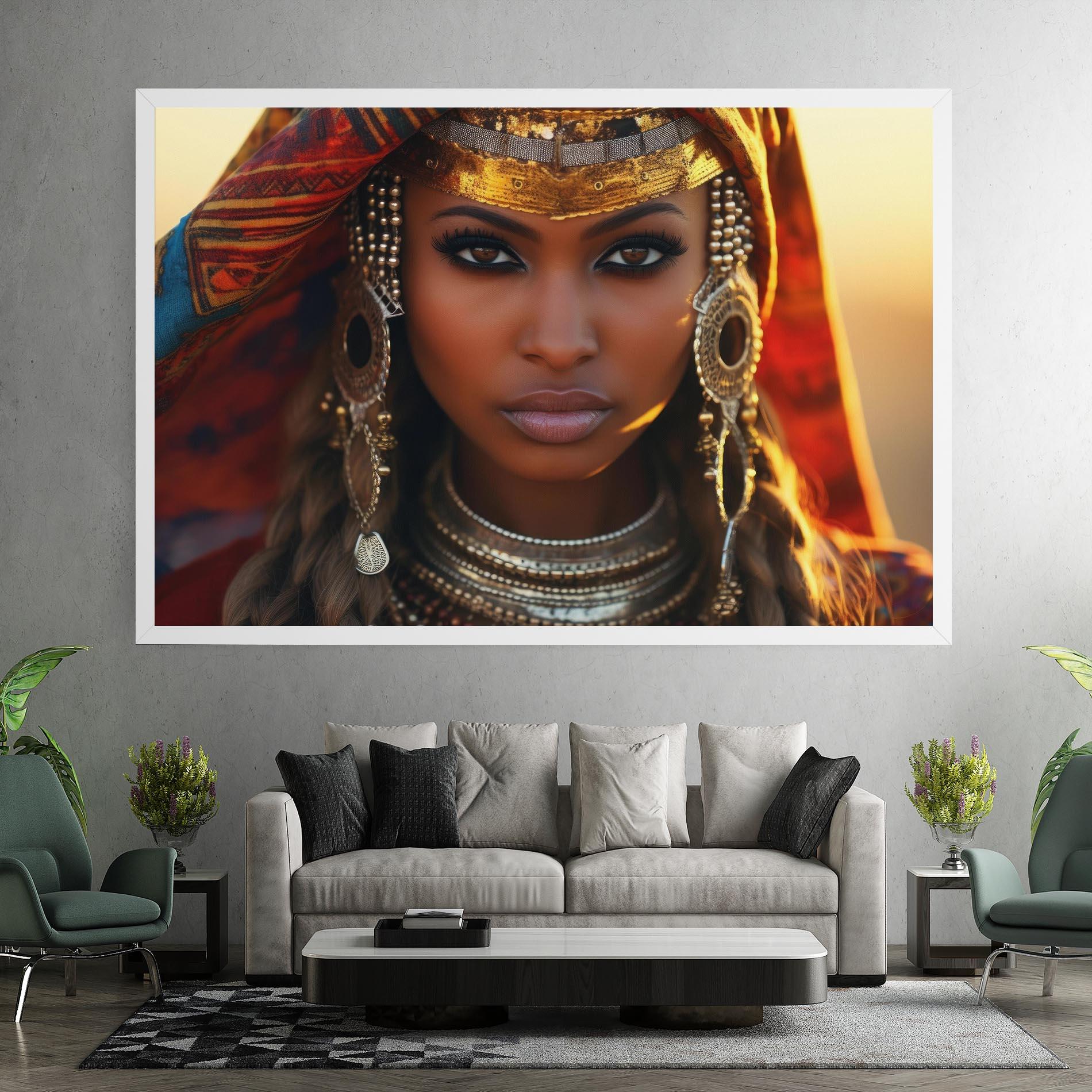 Leinwandbild Unique Smokey Eyes mockup 7