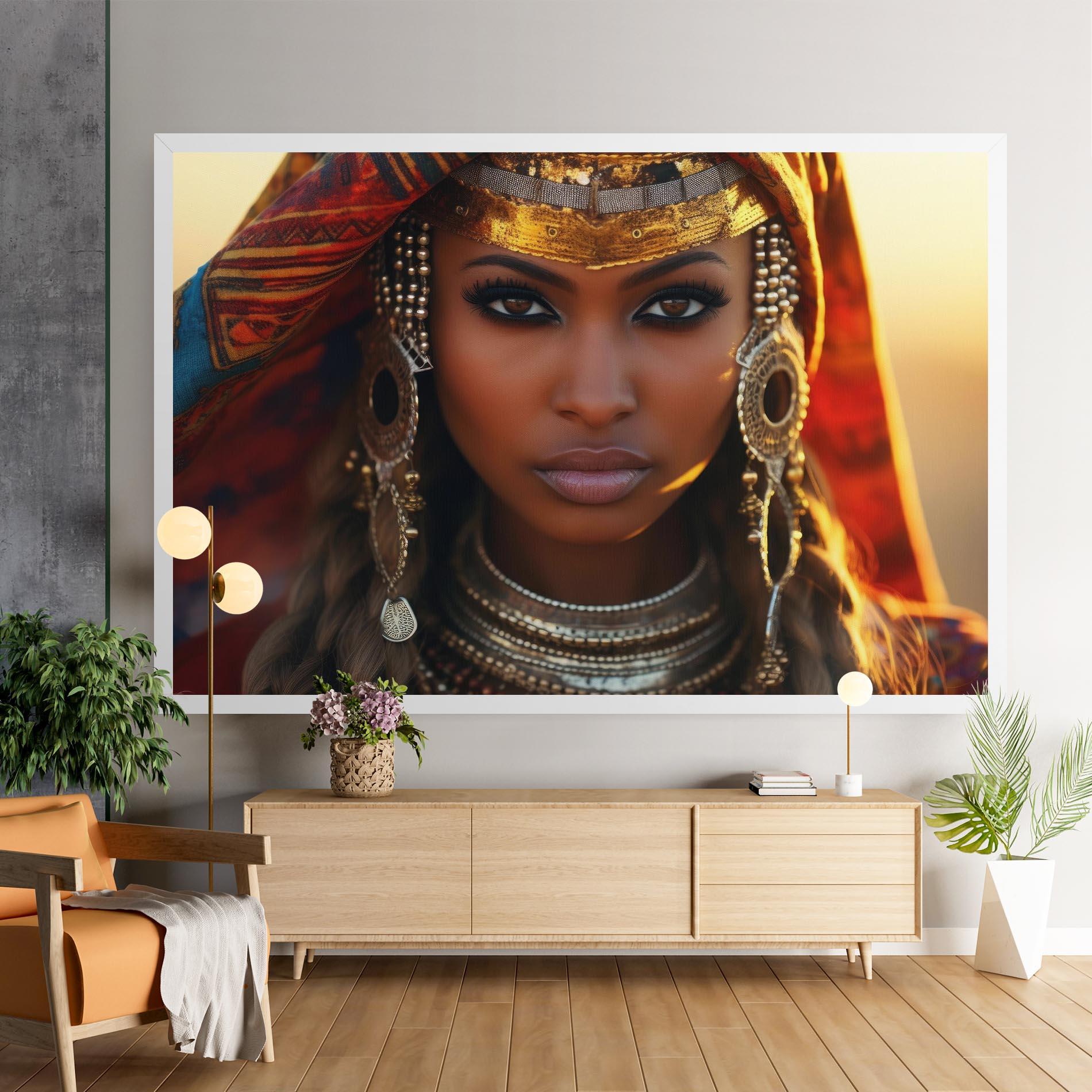 Leinwandbild Unique Smokey Eyes mockup 9