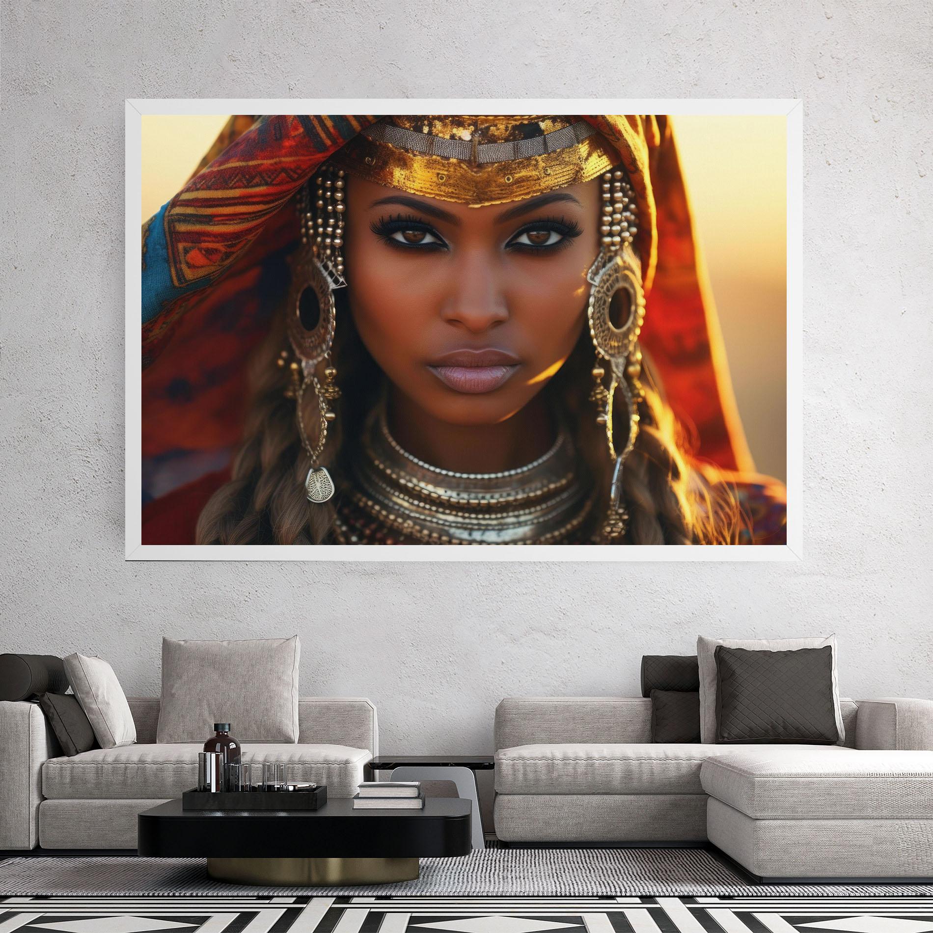 Leinwandbild Unique Smokey Eyes mockup 2