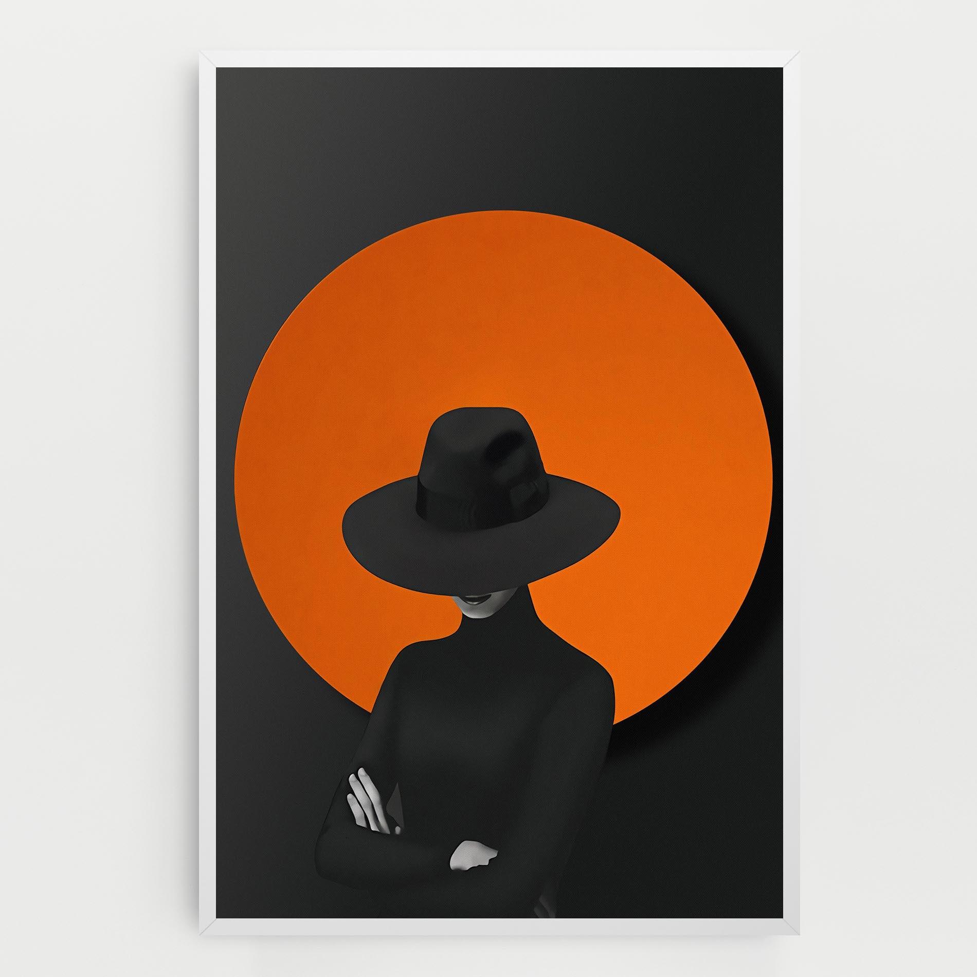 Leinwandbild Black Fashion mockup 0