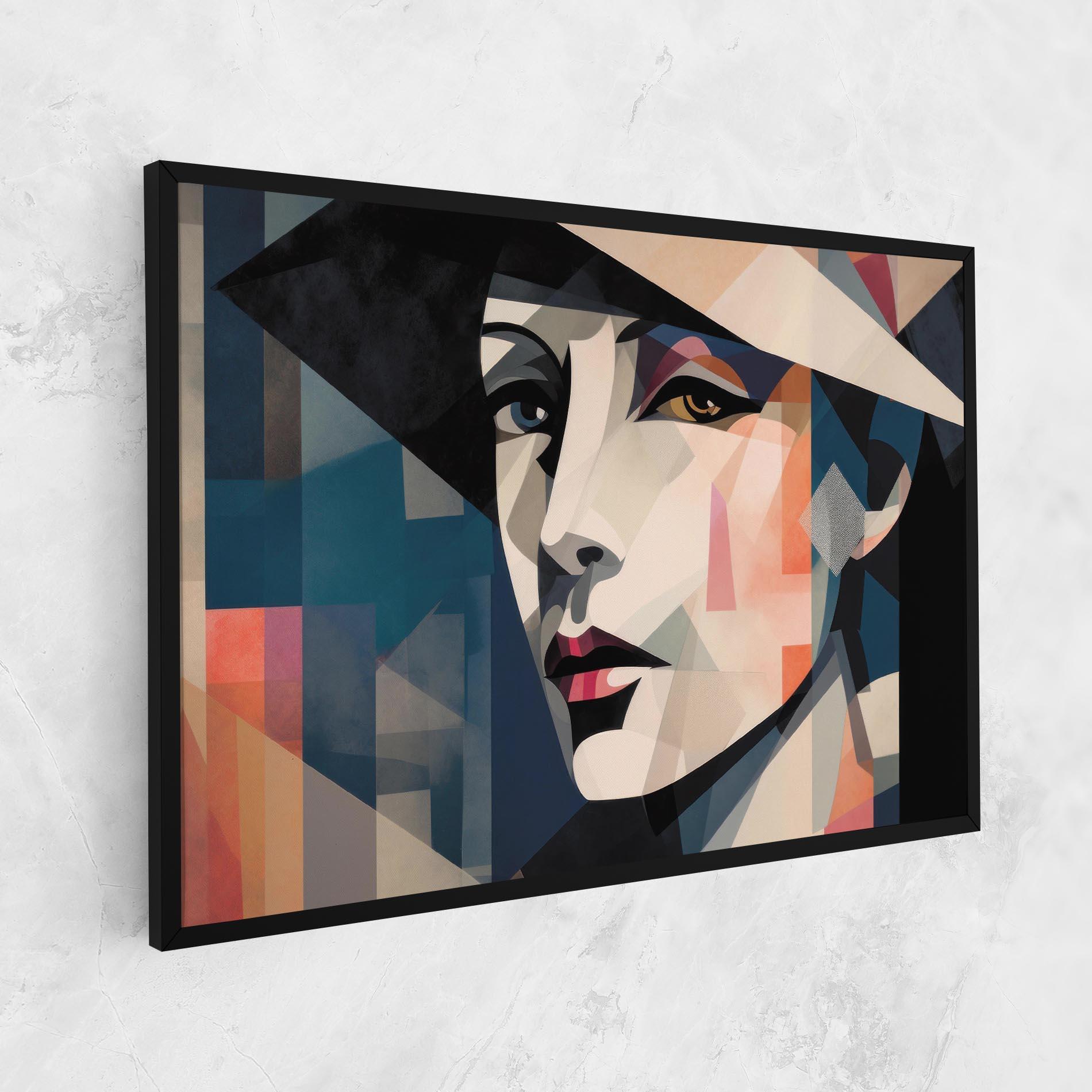 Leinwandbild Chicago Portrait mockup 1