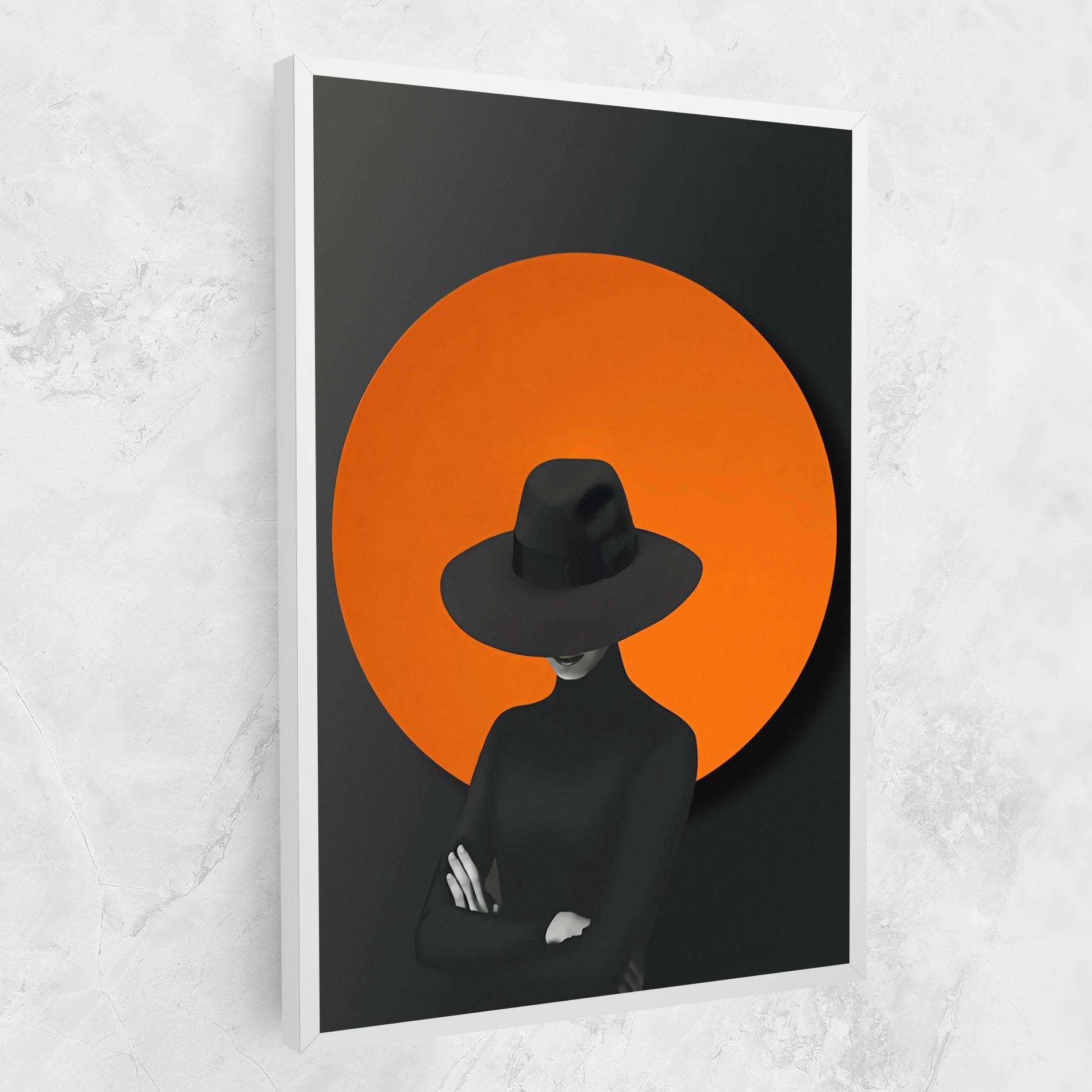 Leinwandbild Black Fashion mockup 1