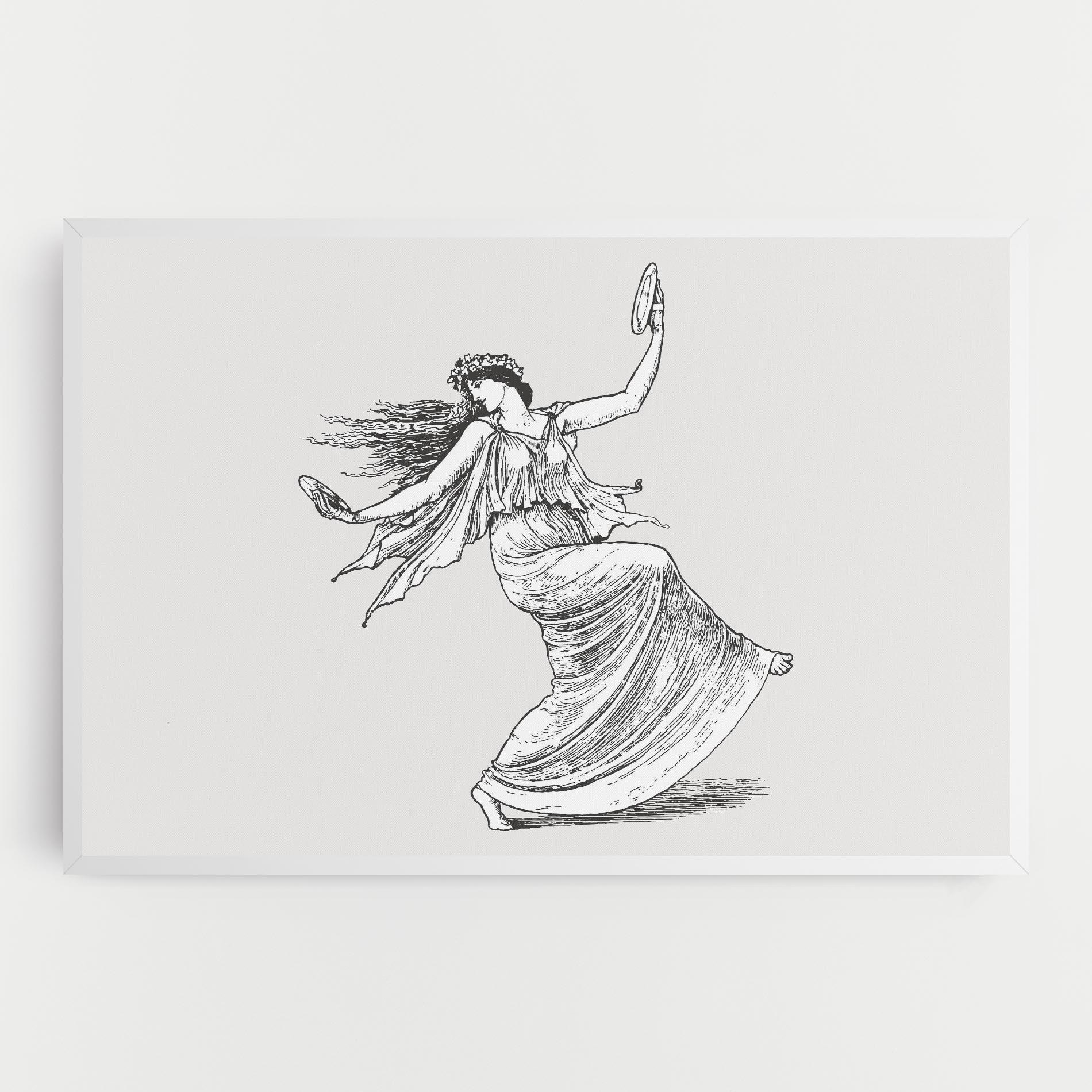 Leinwandbild Vintage Dance mockup 0