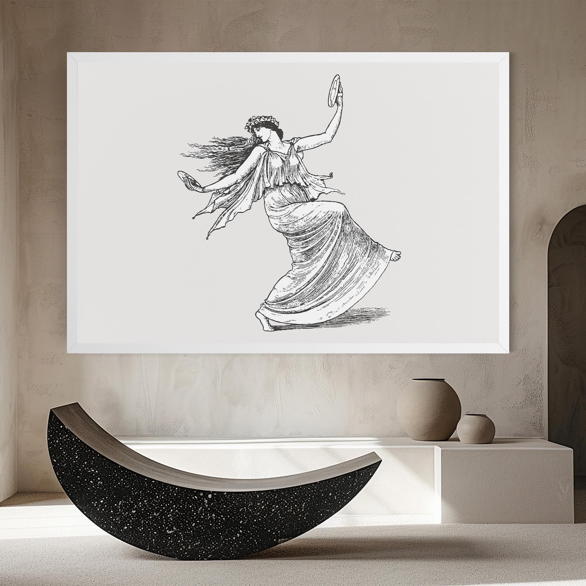 Leinwandbild Vintage Dance mockup 8