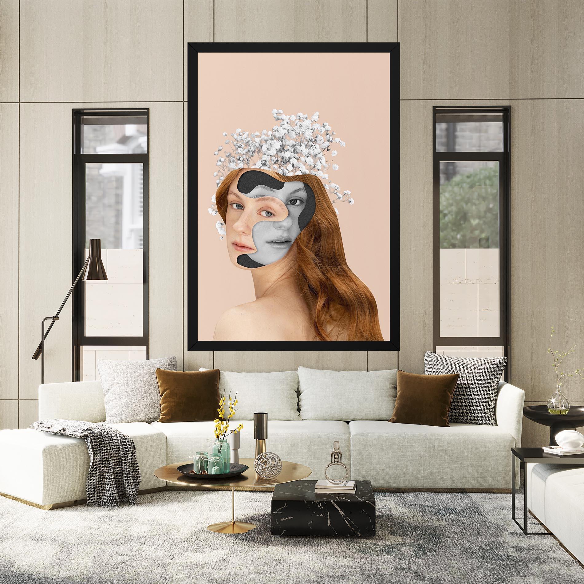 Leinwandbild Abstract Combination mockup 2