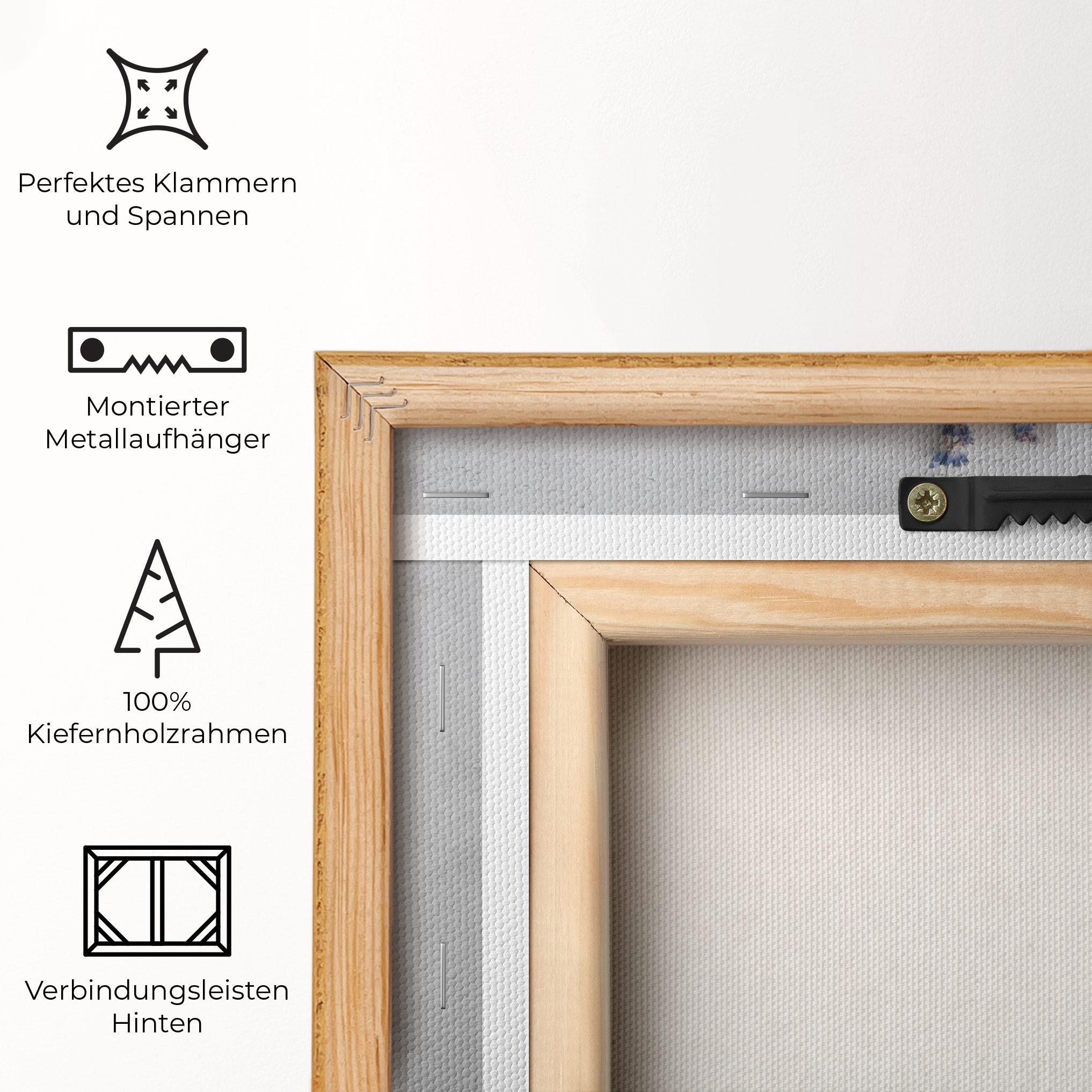 Leinwandbild Feng Shui Stones mockup 5