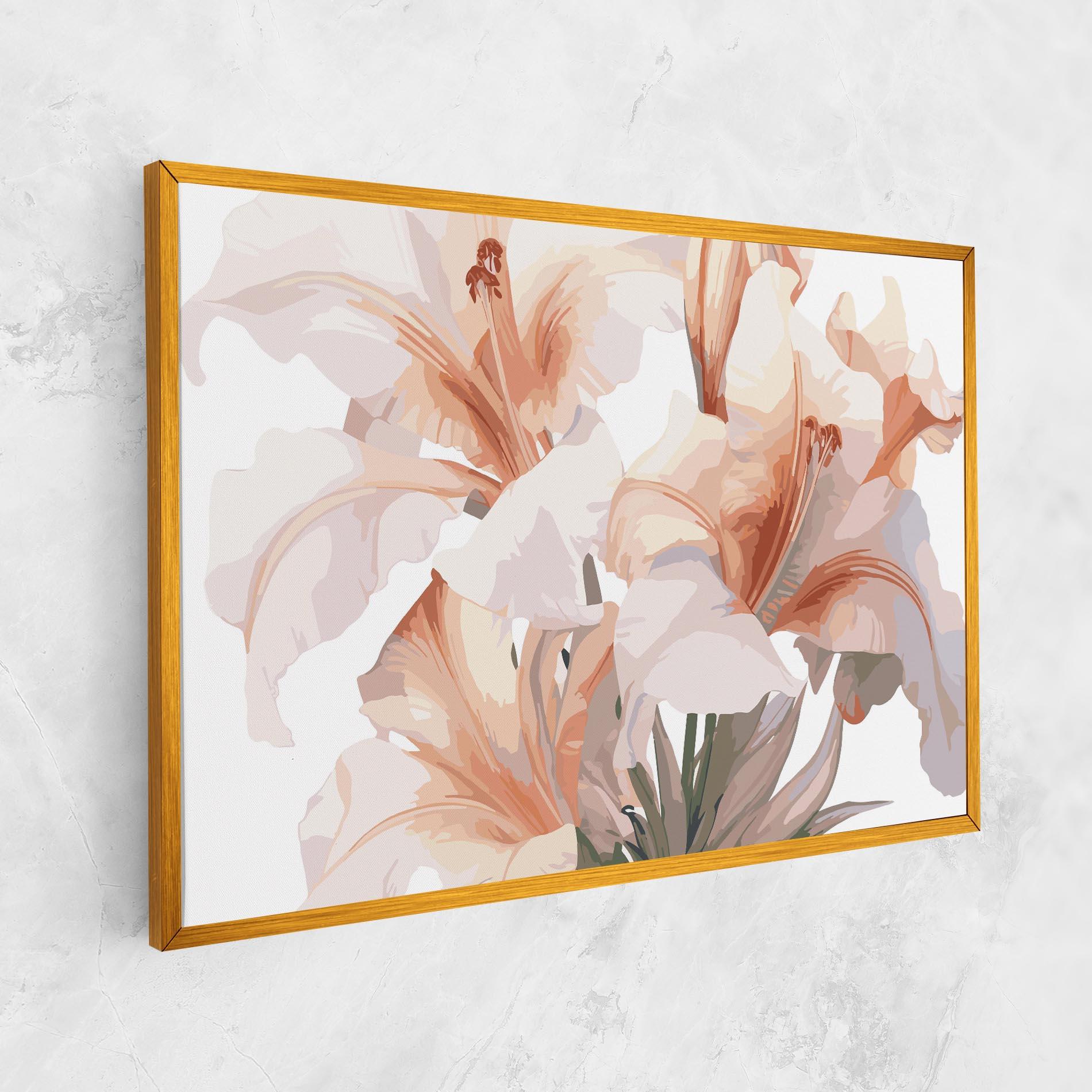Leinwandbild Light Pink Lily mockup 1
