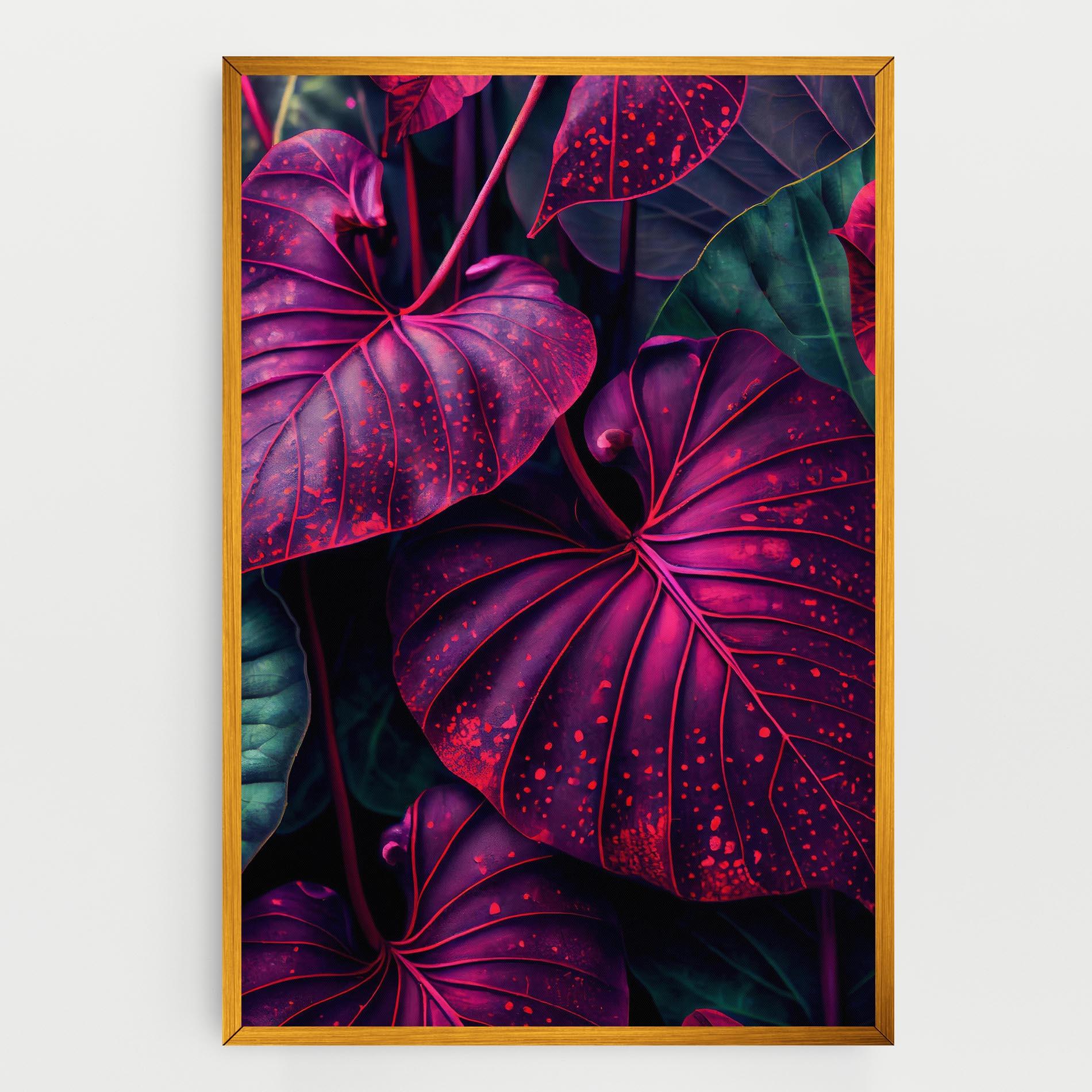 Leinwandbild Big Purple Exotic mockup 0