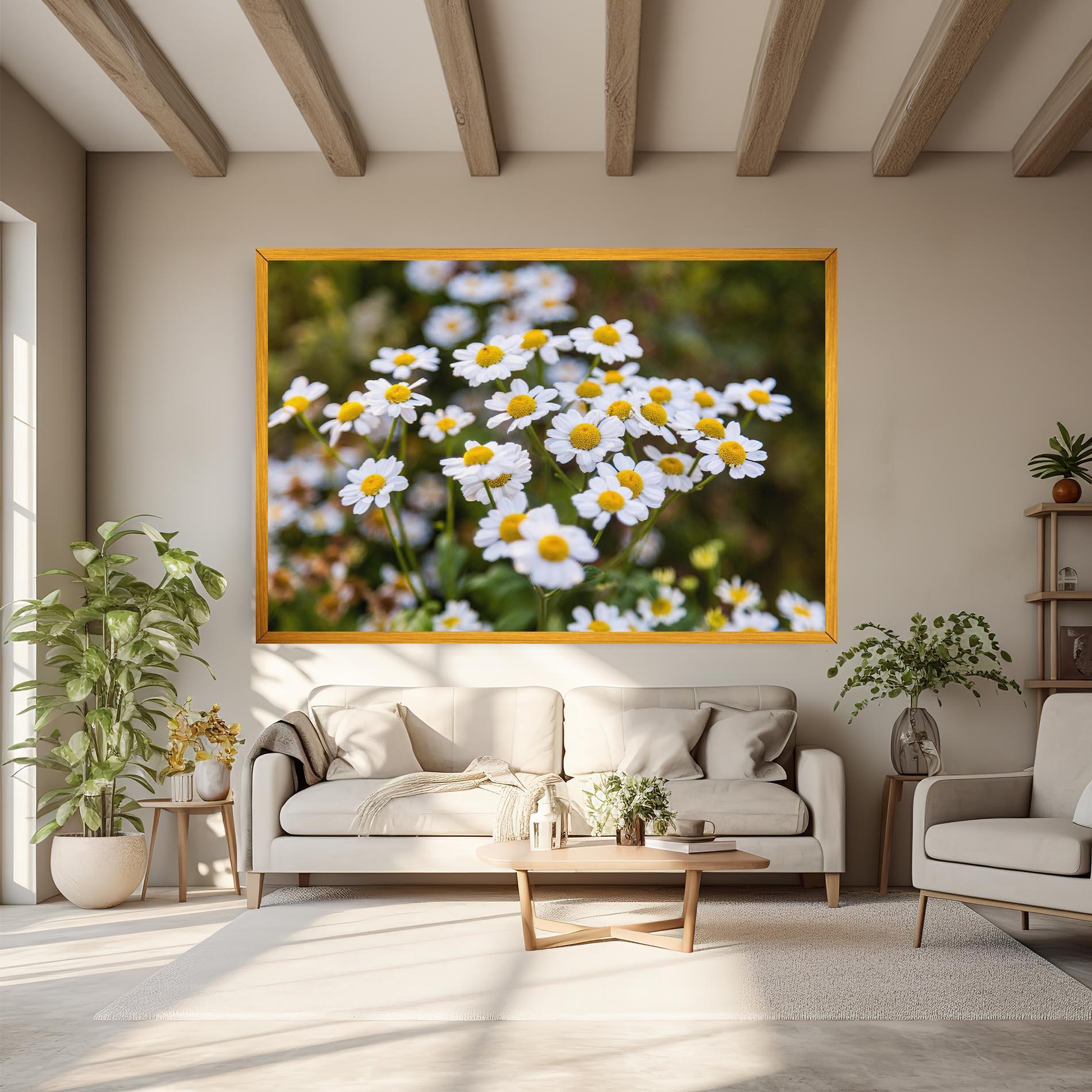 Leinwandbild Flowers Garden mockup 6