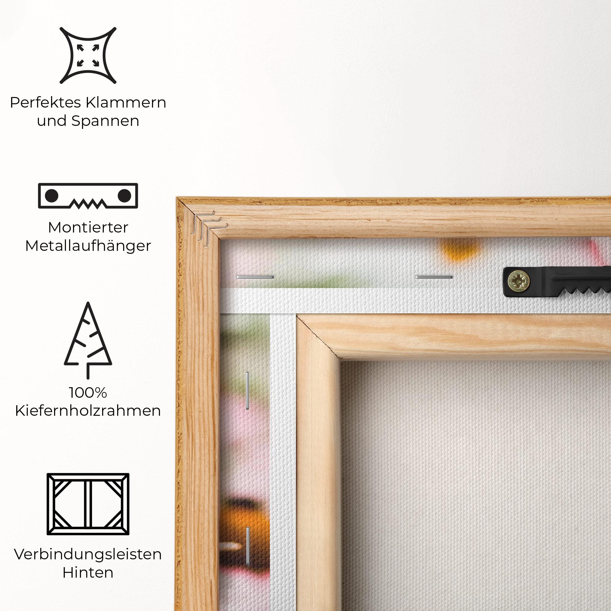 Leinwandbild Daylight Flower mockup 5