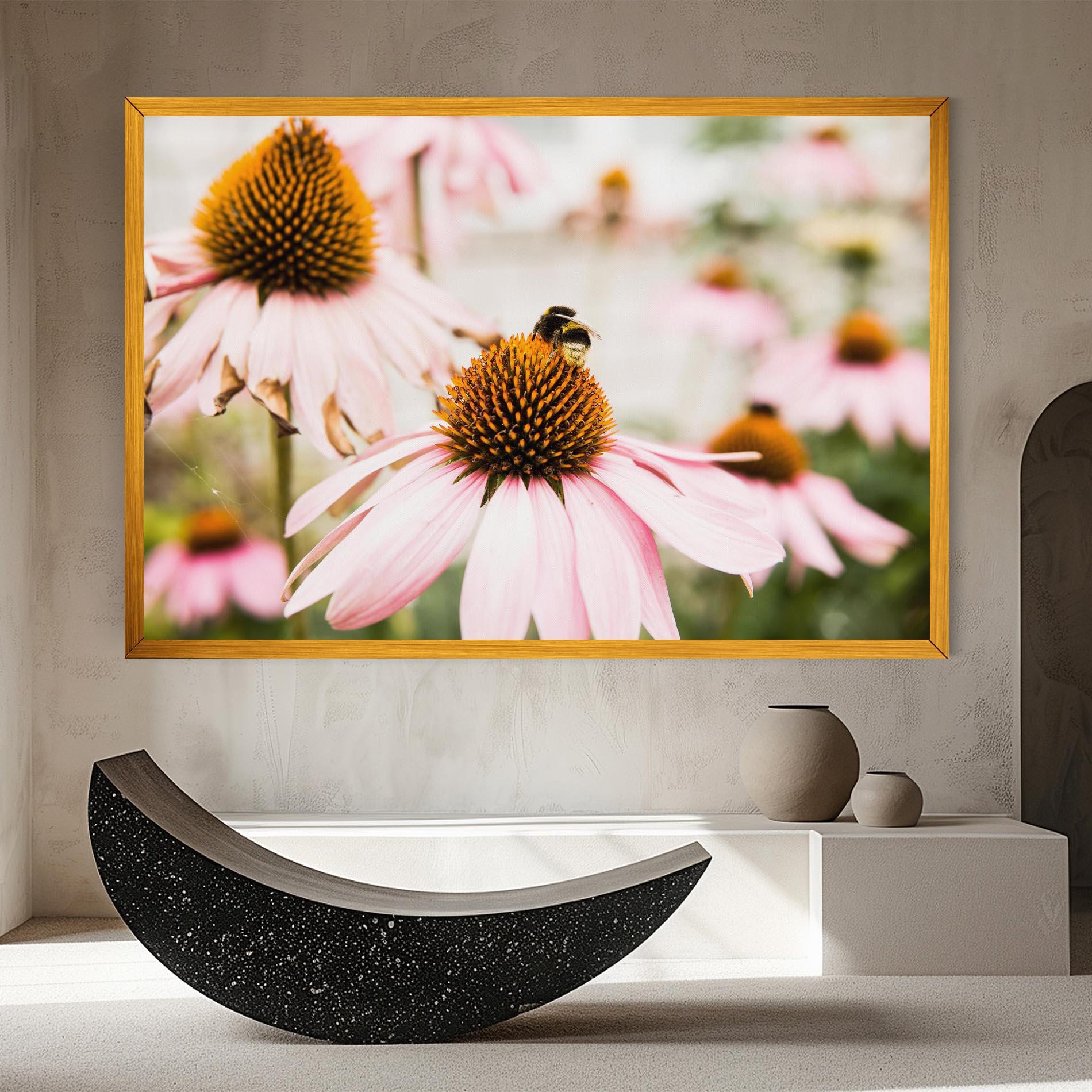 Leinwandbild Daylight Flower mockup 8