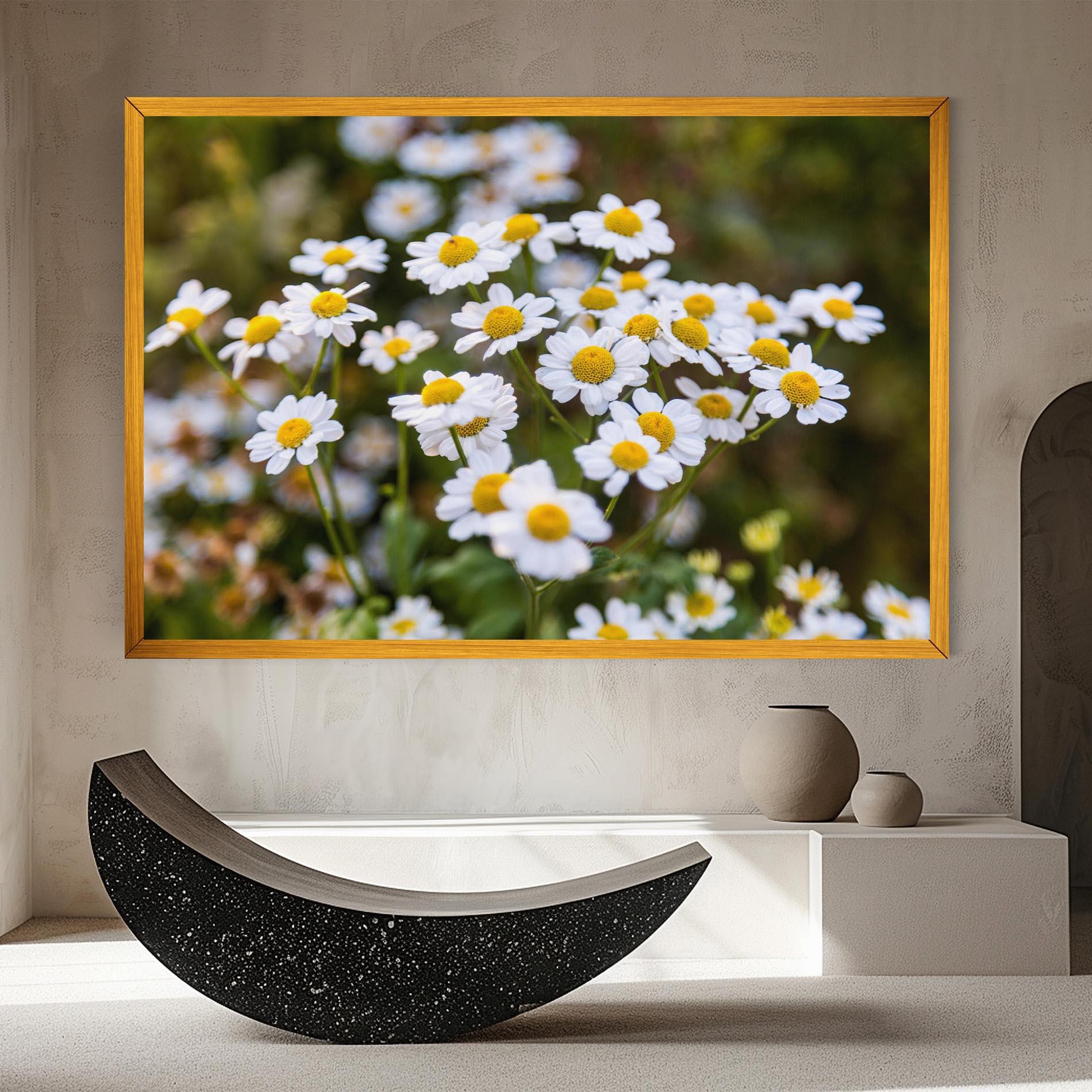 Leinwandbild Flowers Garden mockup 8
