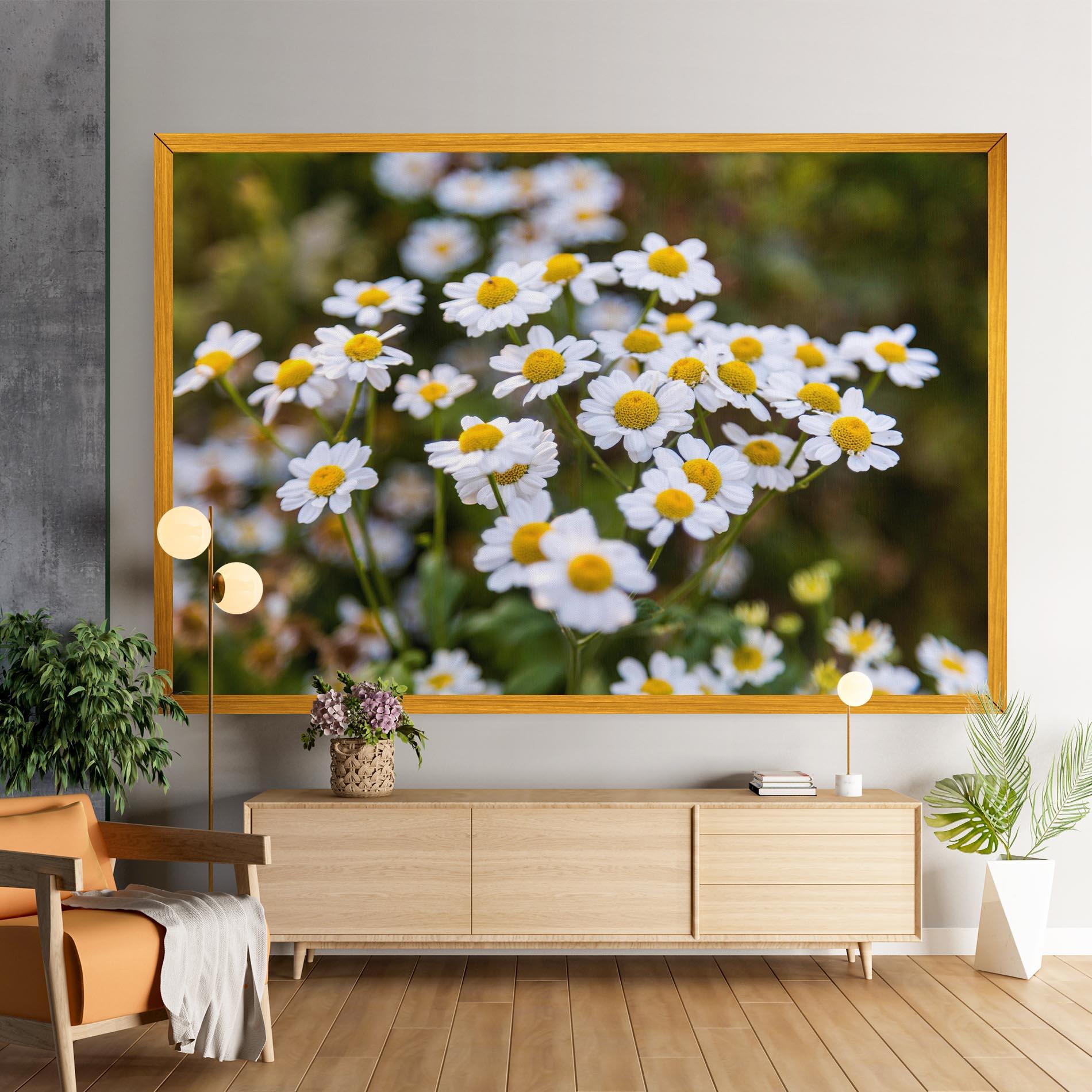 Leinwandbild Flowers Garden mockup 9