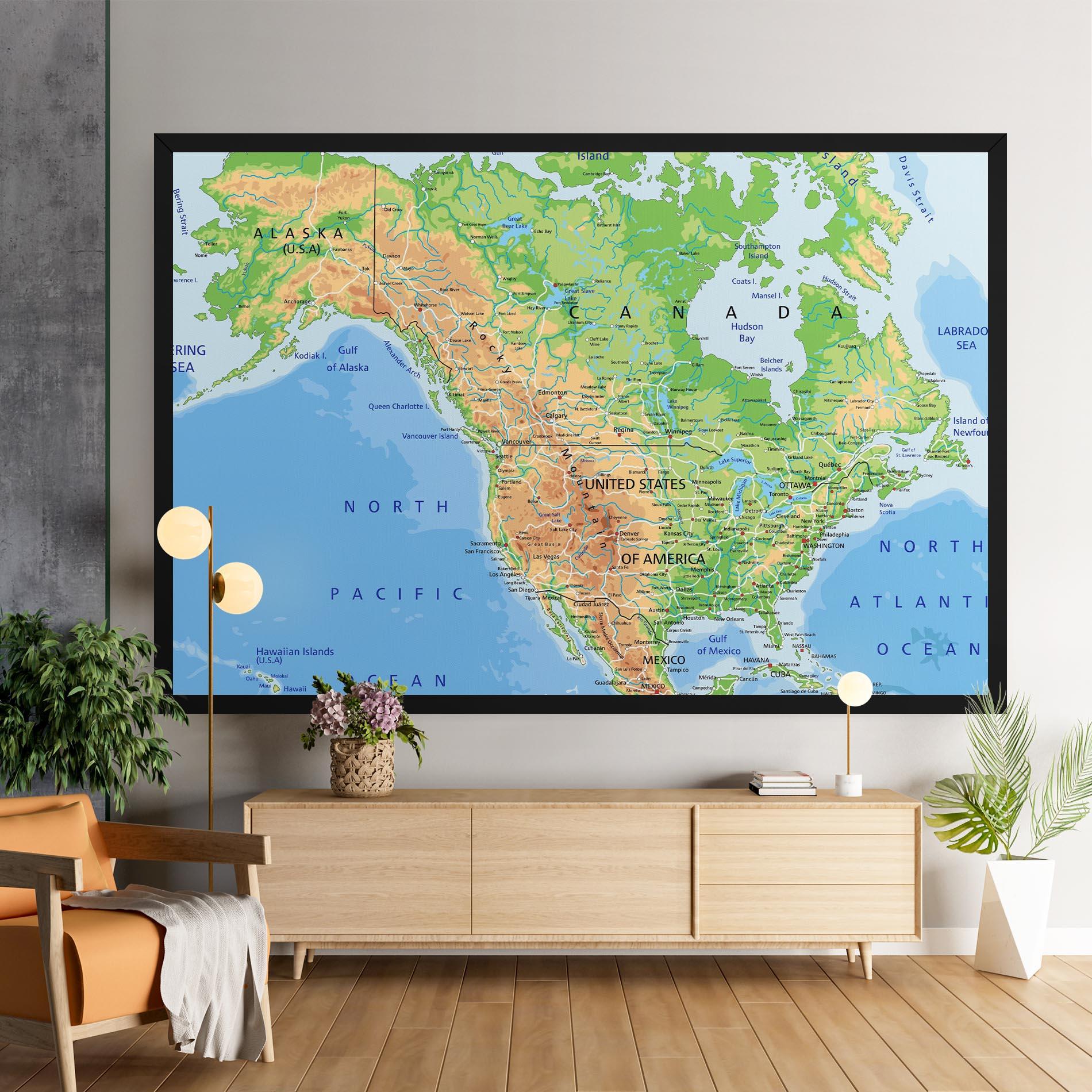Leinwandbild Canada mockup 9