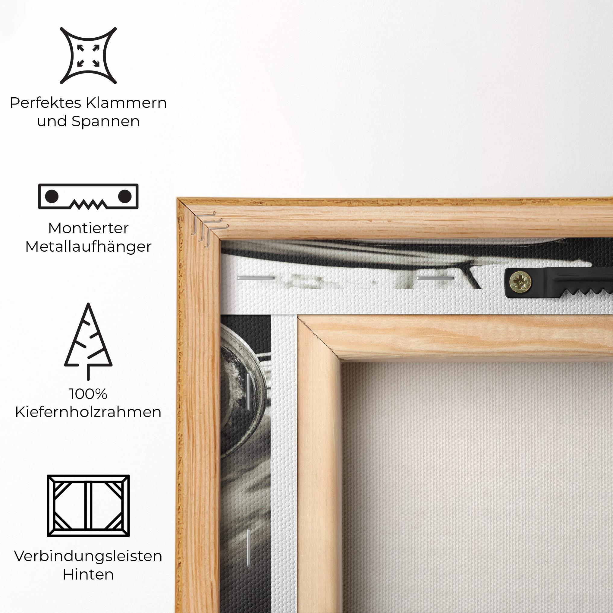 Leinwandbild Close Up Grey Car mockup 5