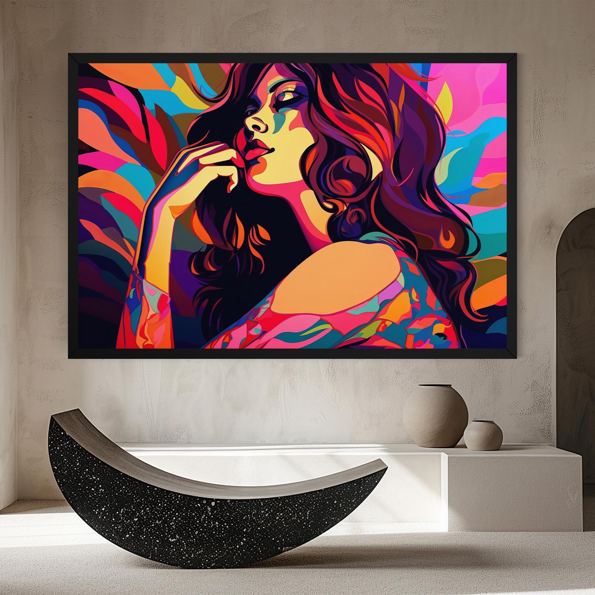 Leinwandbild Pop Color Mix mockup 8