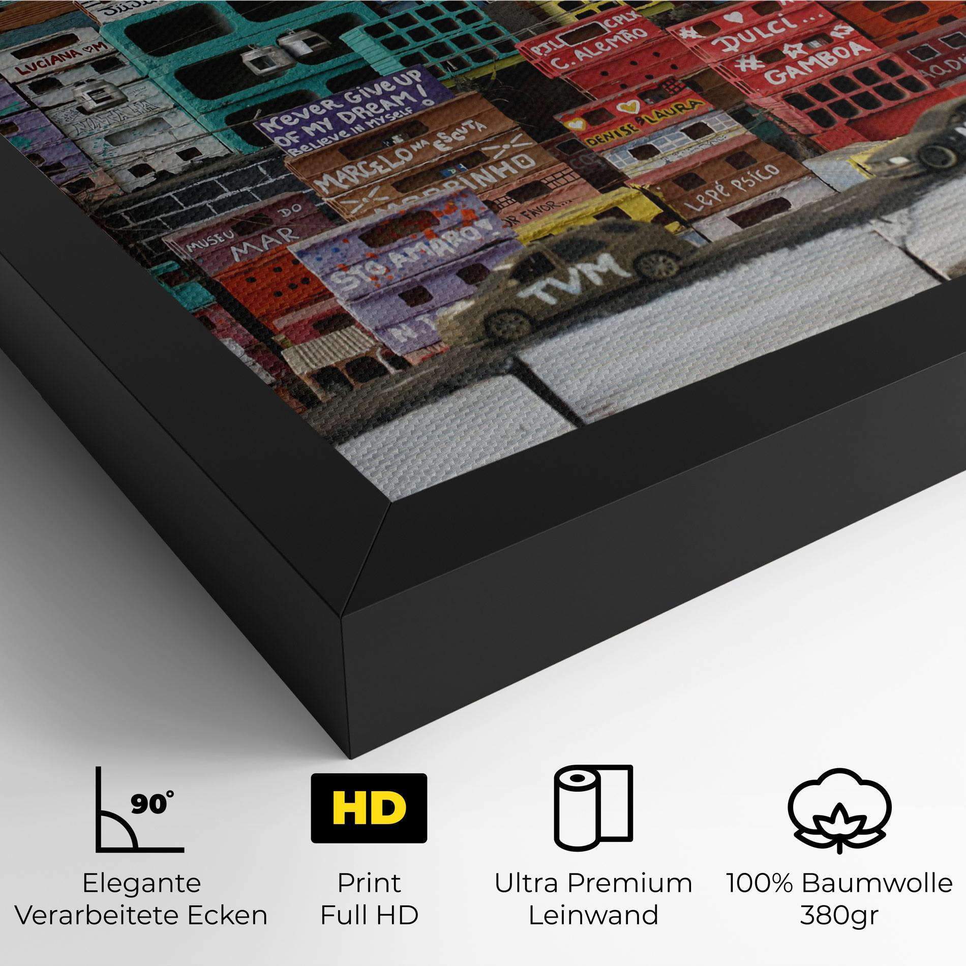 Leinwandbild Rio De Janeiro Brazil mockup 4