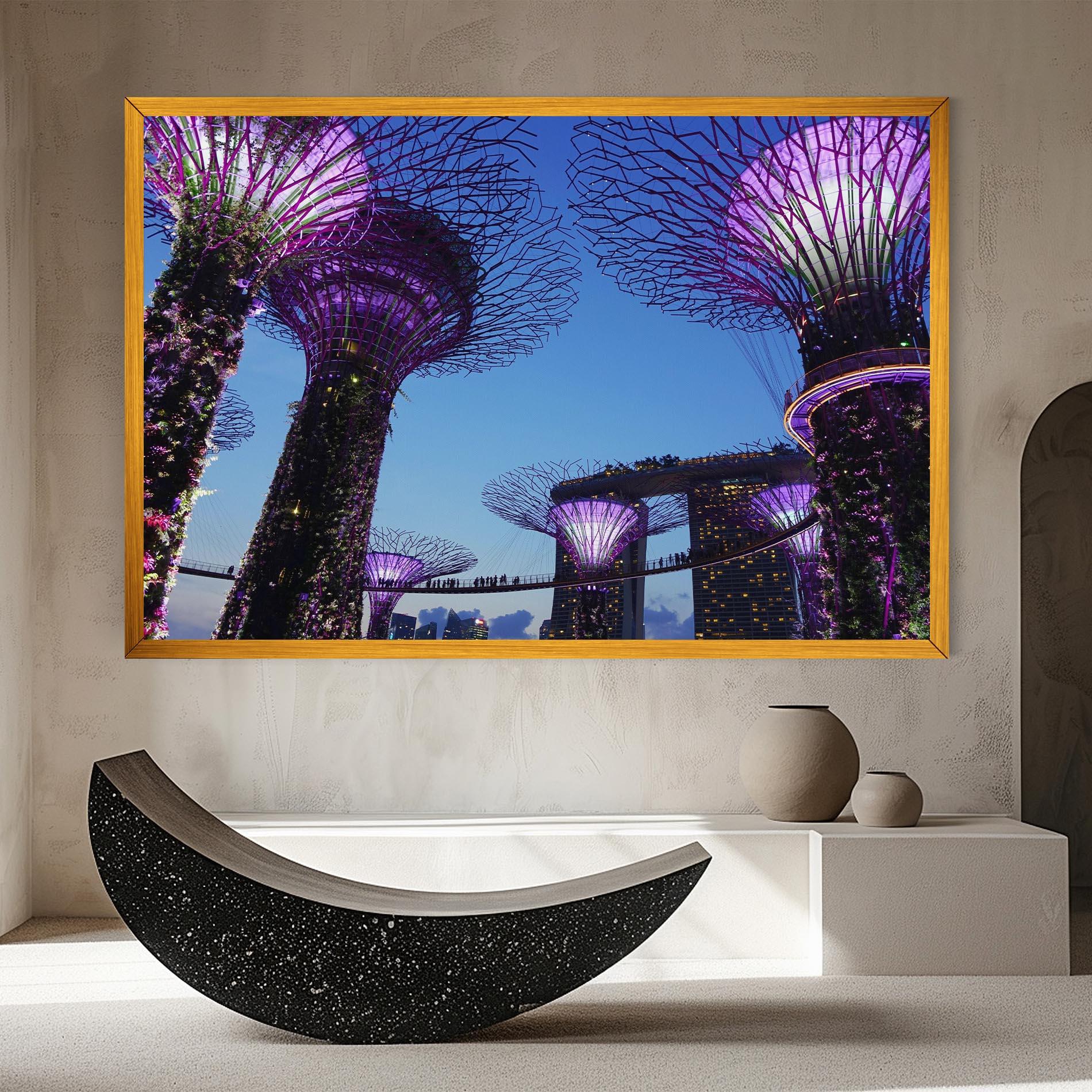 Leinwandbild Gardens By The Bay mockup 8