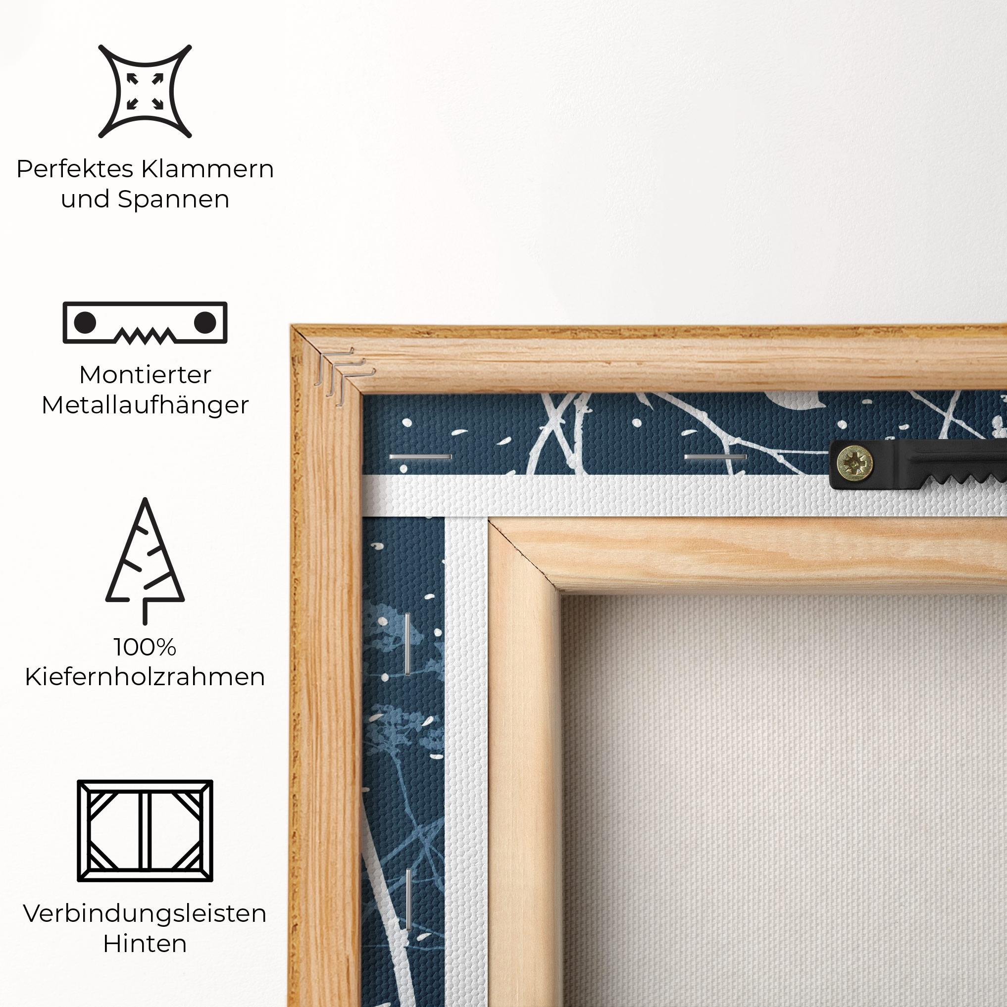 Leinwandbild Meadow Flowers mockup 5