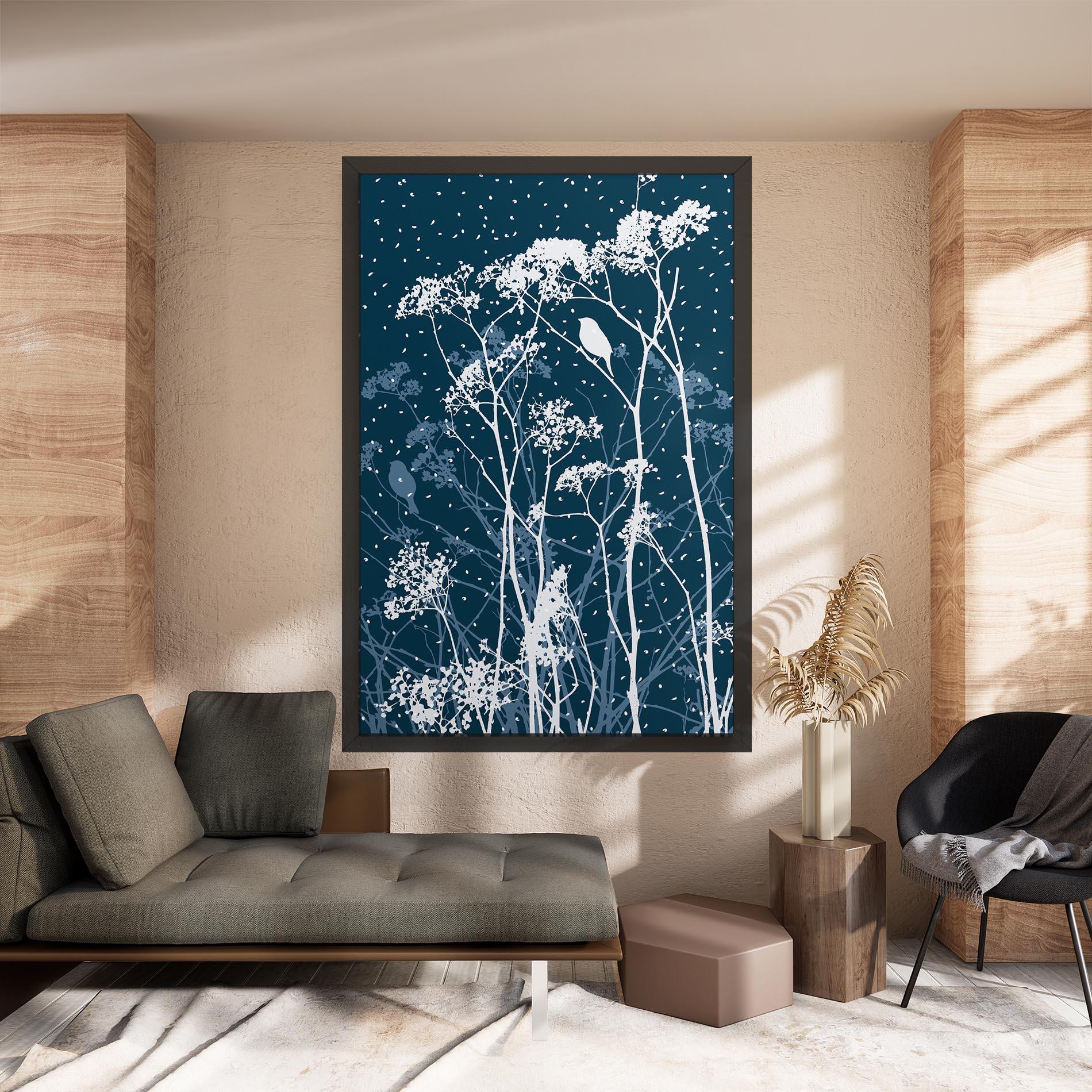 Leinwandbild Meadow Flowers mockup 8