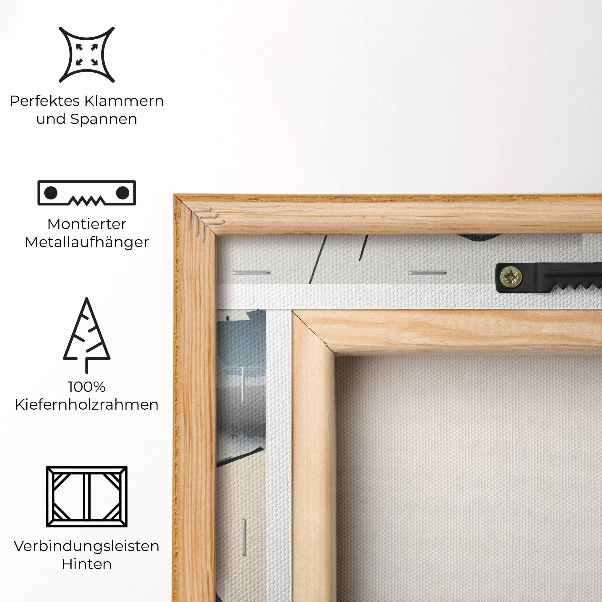 Leinwandbild Japan Fisherman mockup 5