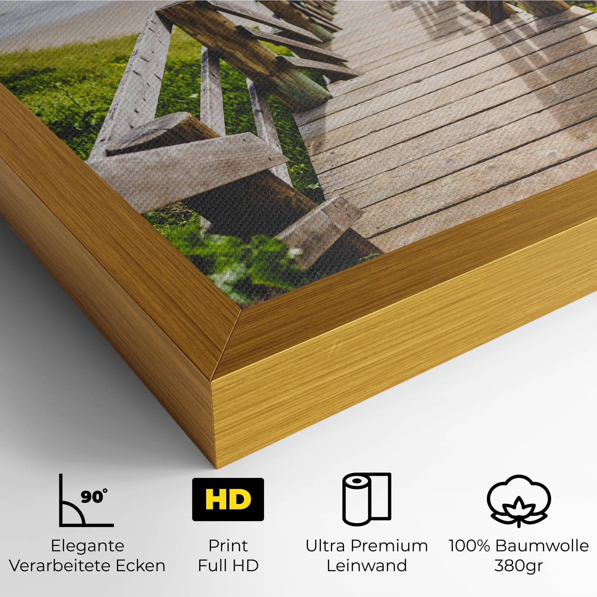 Leinwandbild Beach Road mockup 4