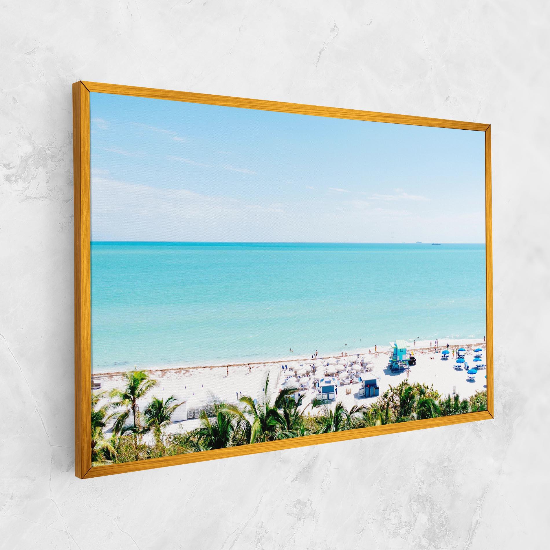 Leinwandbild Blue Clear Water mockup 1