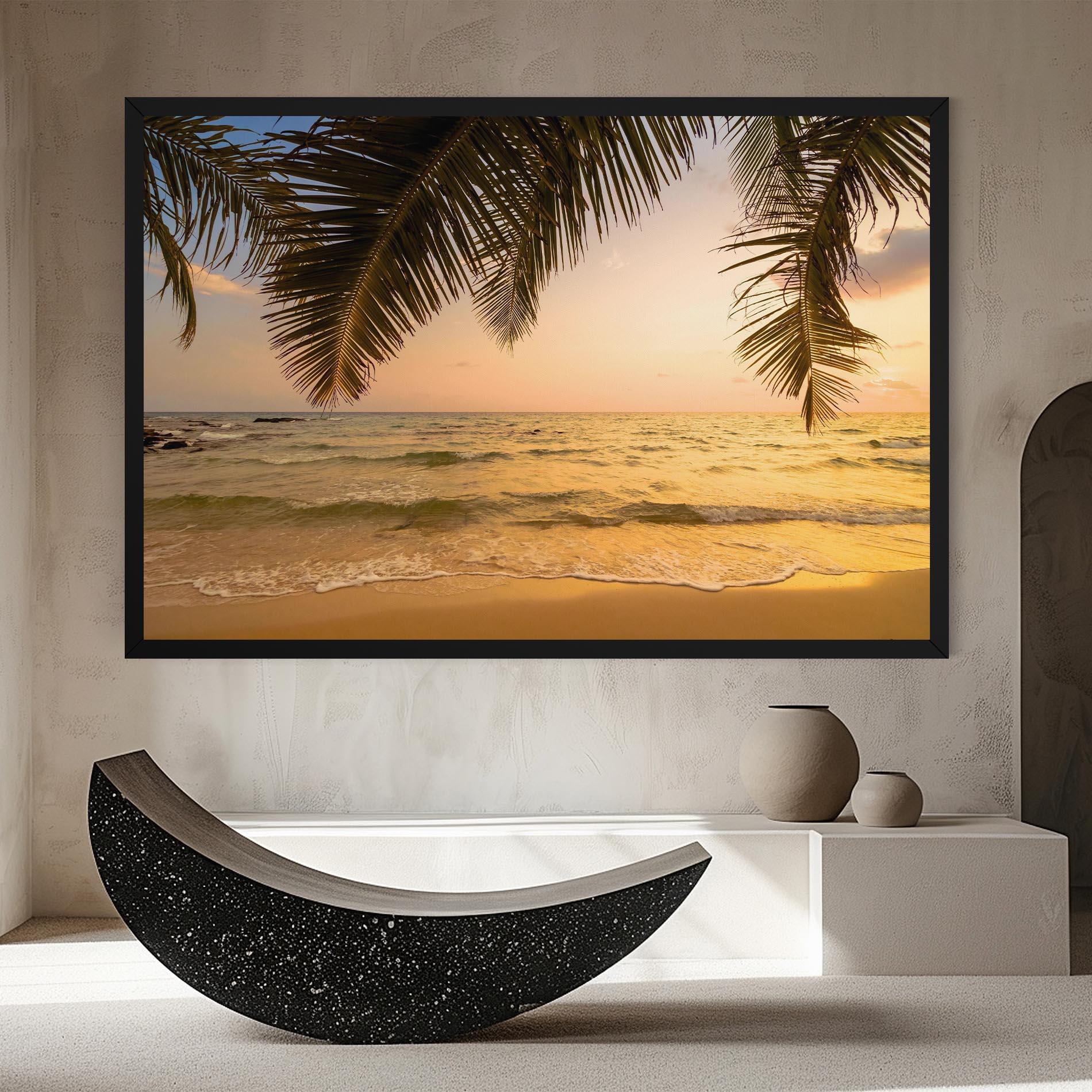 Leinwandbild Paradise Island mockup 8