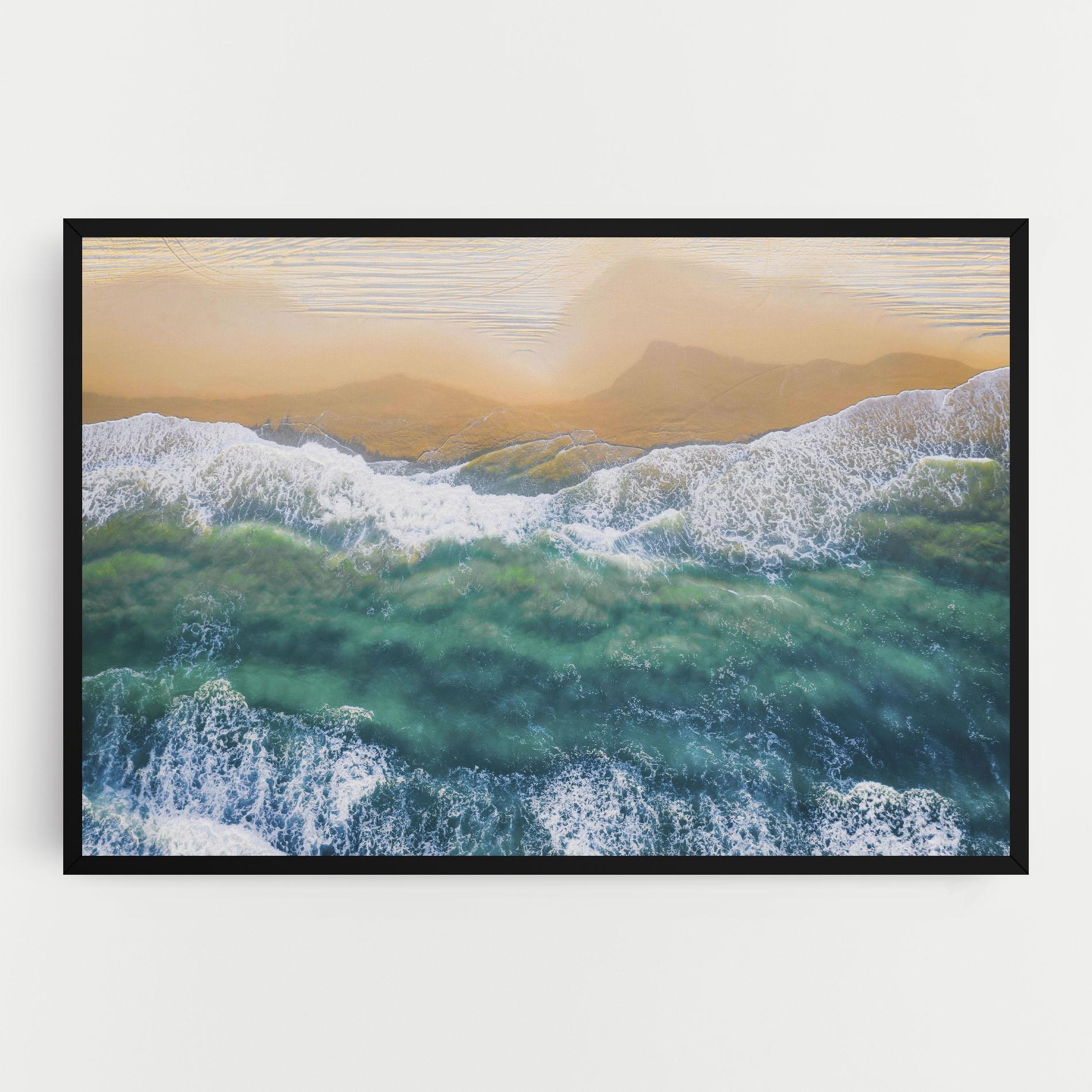 Leinwandbild Summer Wave mockup 0