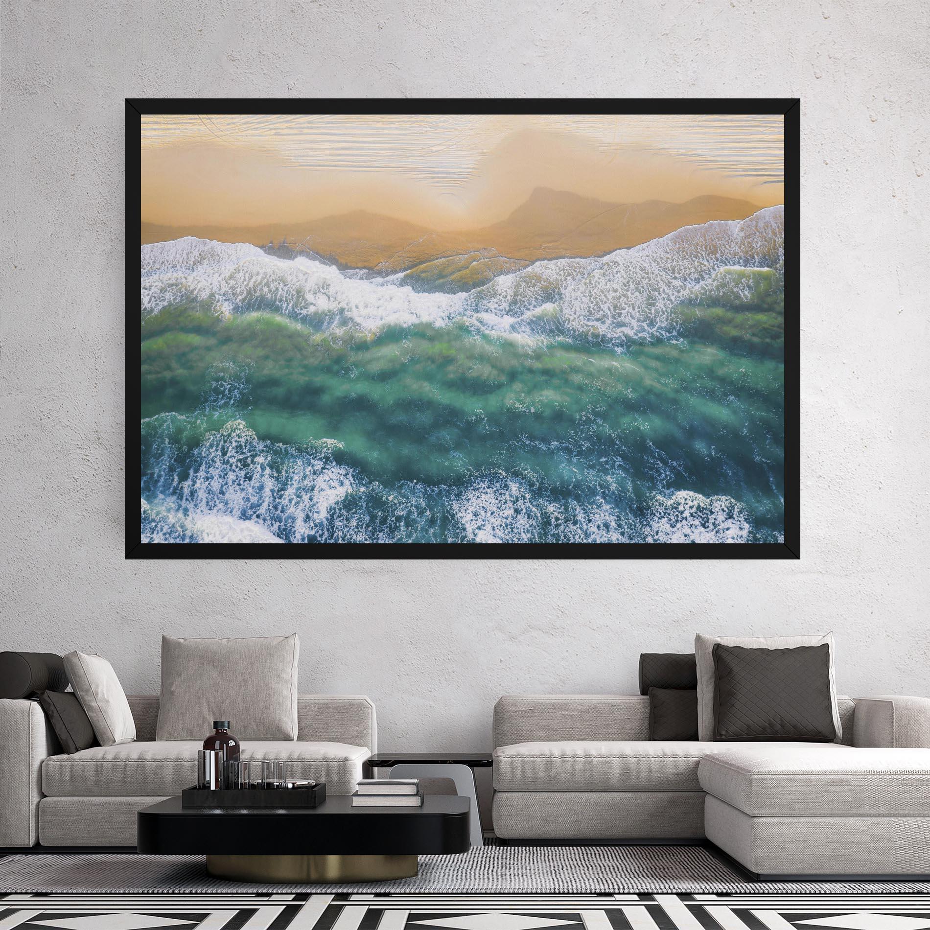 Leinwandbild Summer Wave mockup 2