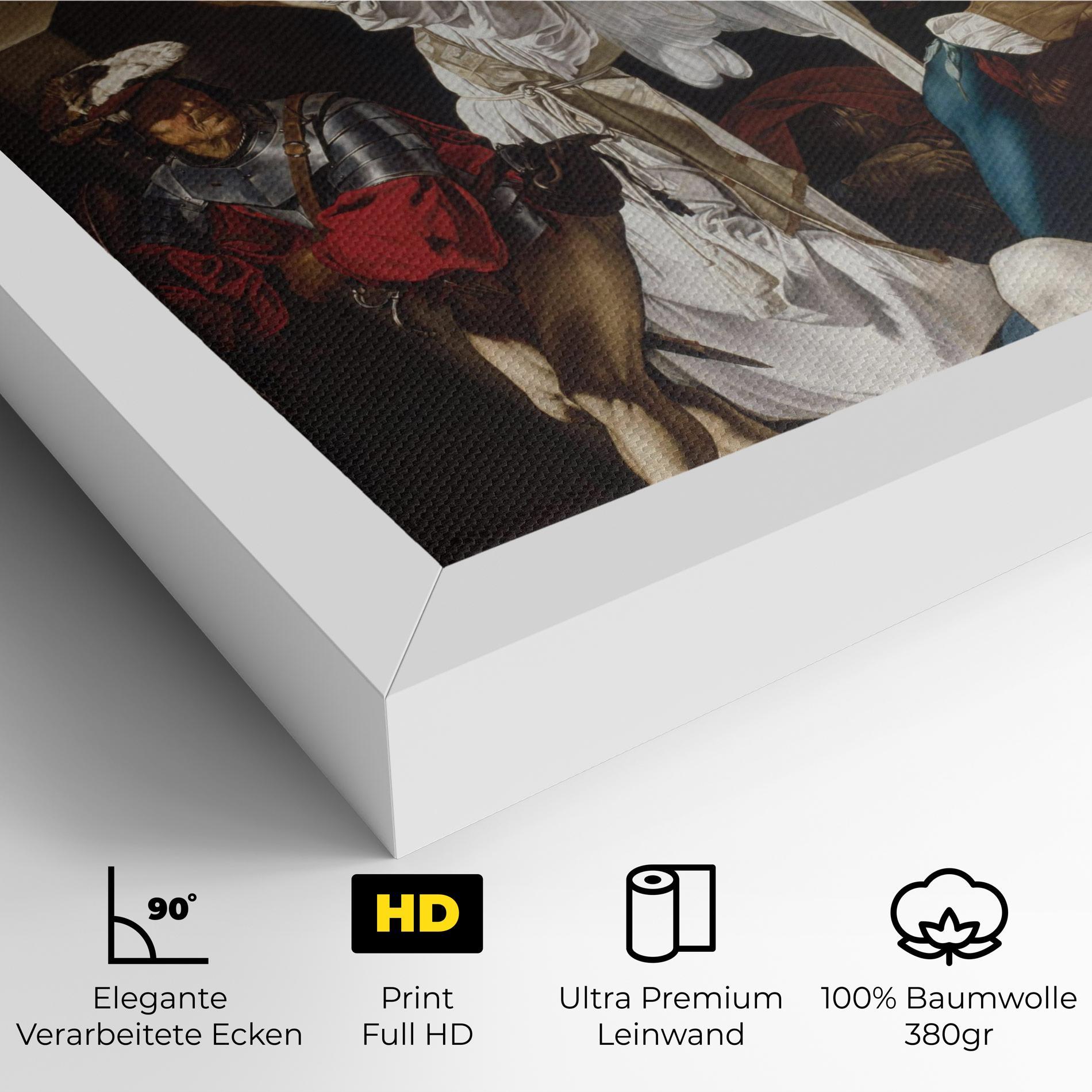 Leinwandbild Angel Painting mockup 4