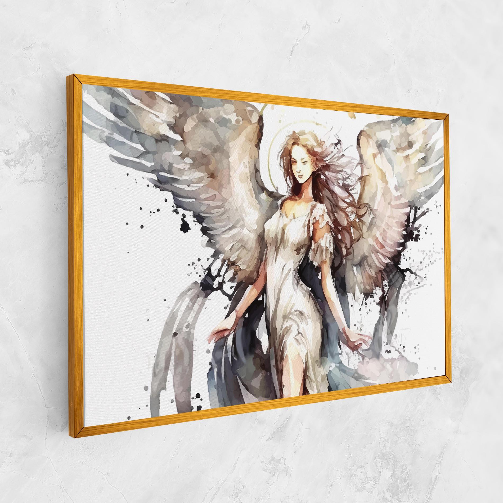 Leinwandbild Angel Lady mockup 1