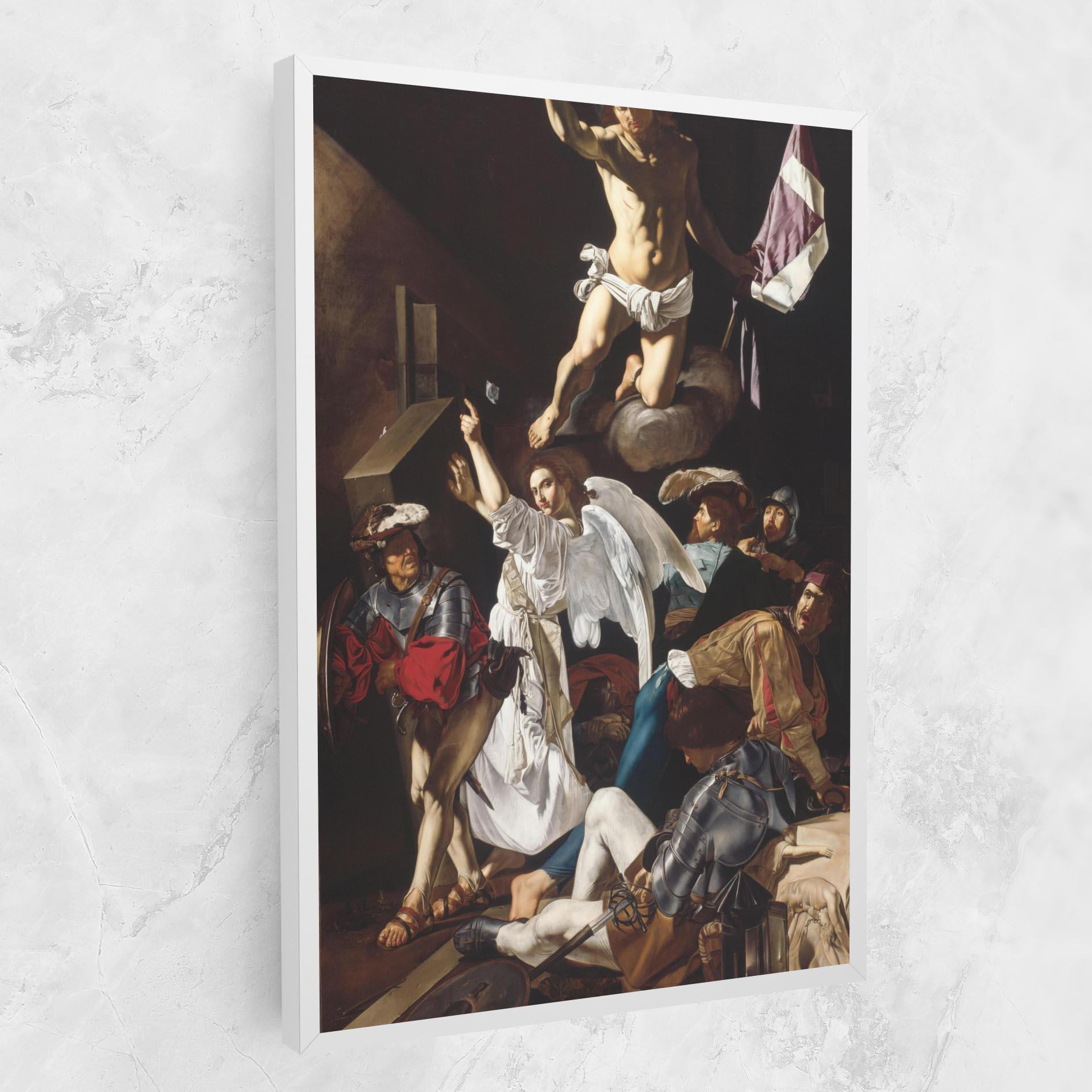 Leinwandbild Angel Painting mockup 1