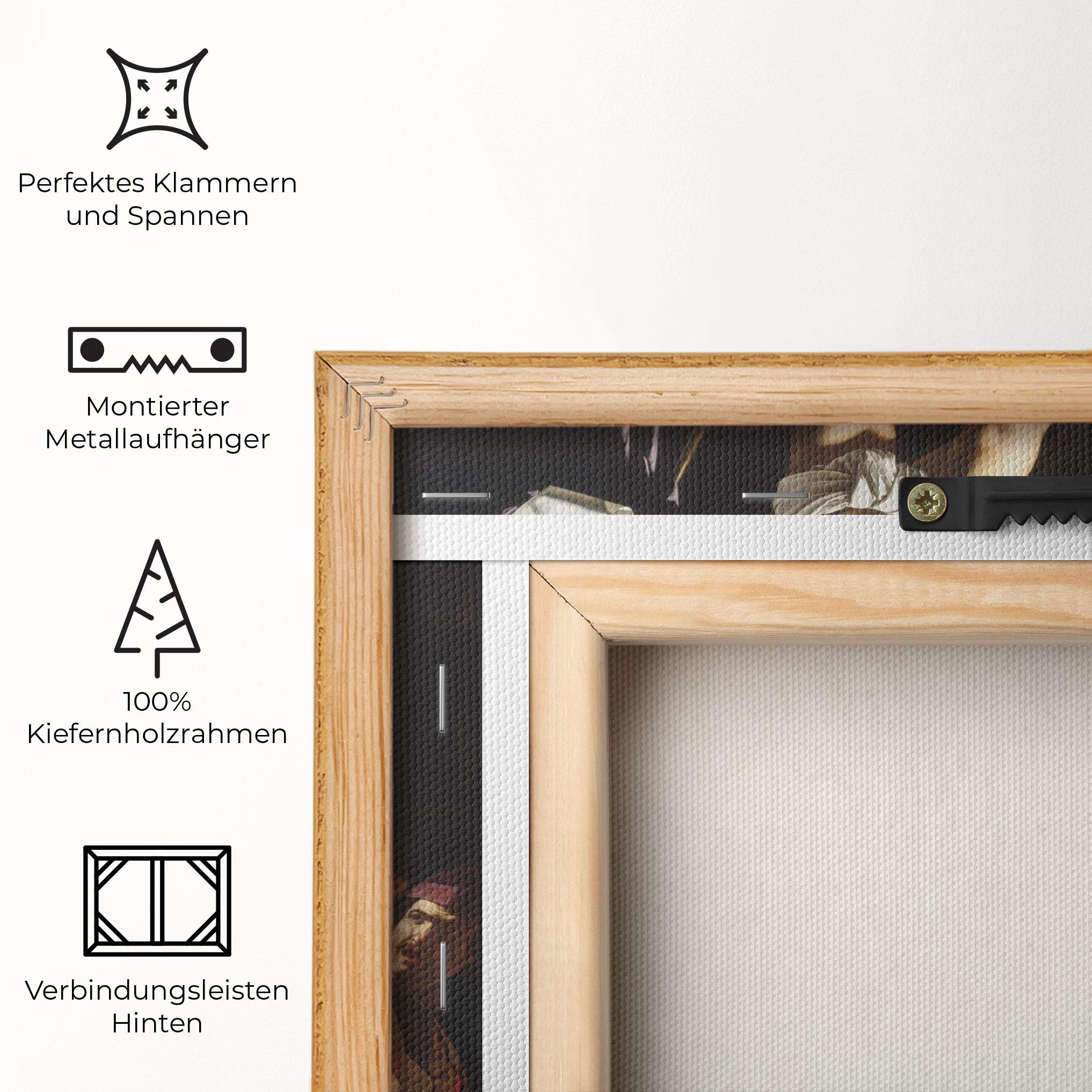 Leinwandbild Angel Painting mockup 5