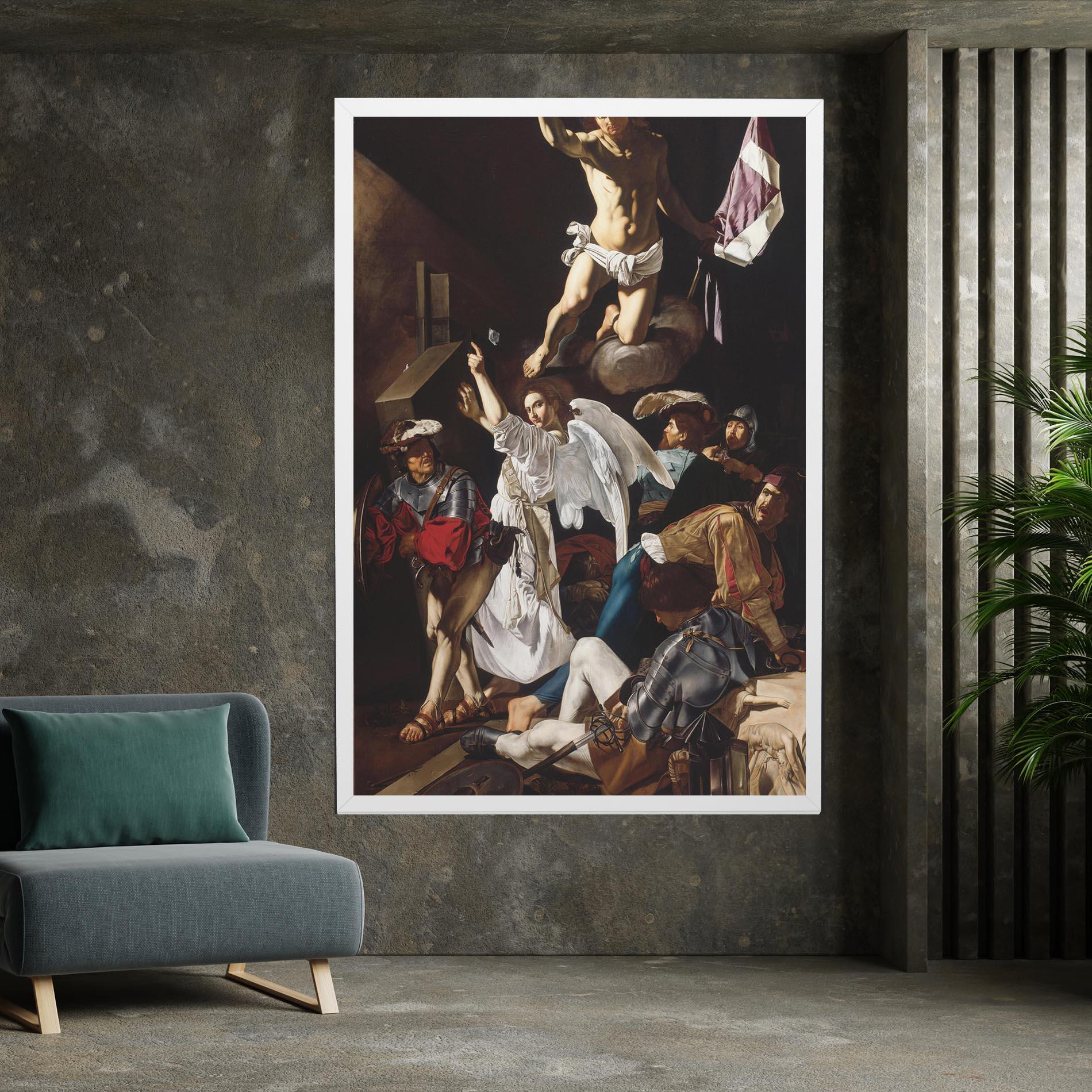 Leinwandbild Angel Painting mockup 7