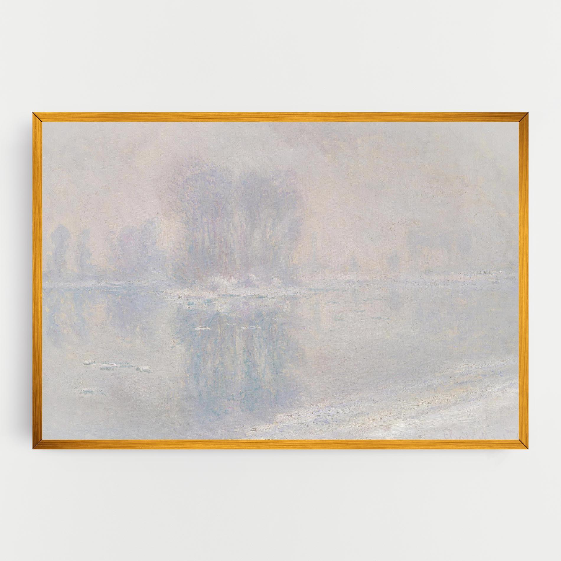 Leinwandbild Ice Floes mockup 0