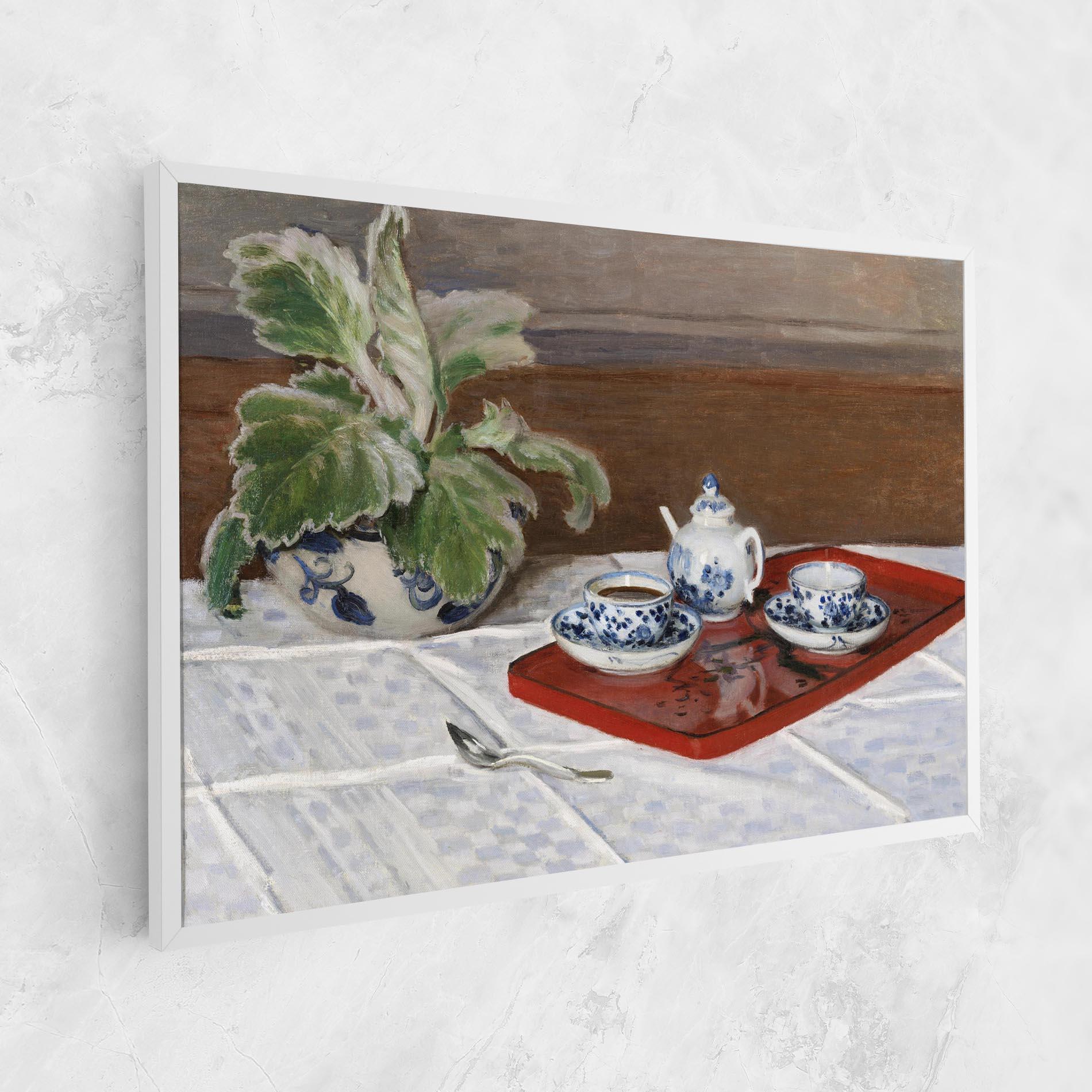 Leinwandbild Tea Service mockup 1