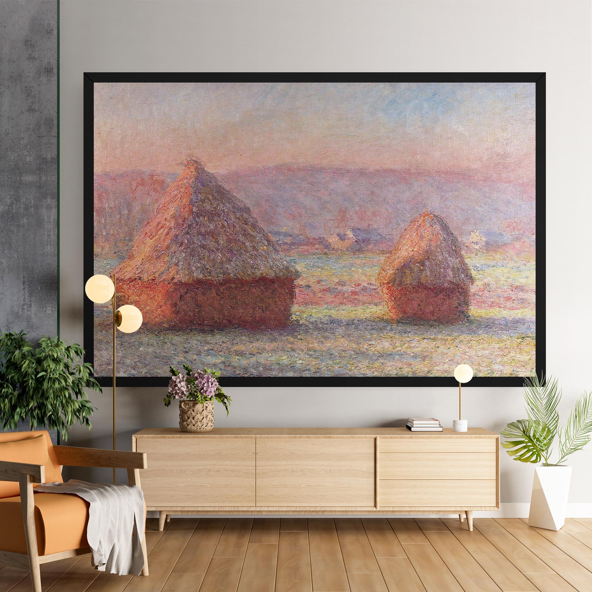 Leinwandbild White Frost mockup 9