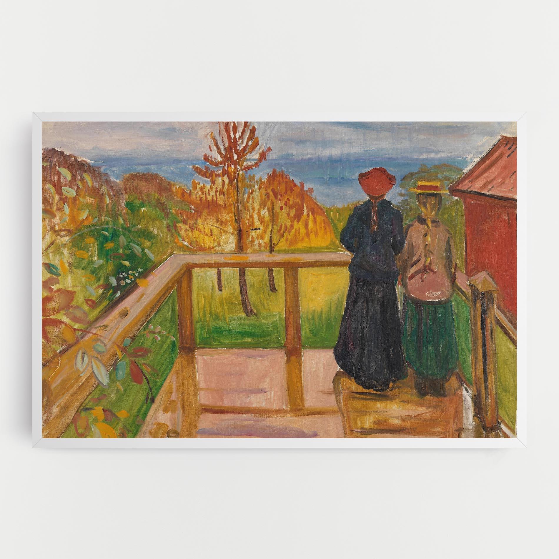 Leinwandbild On The Veranda mockup 0