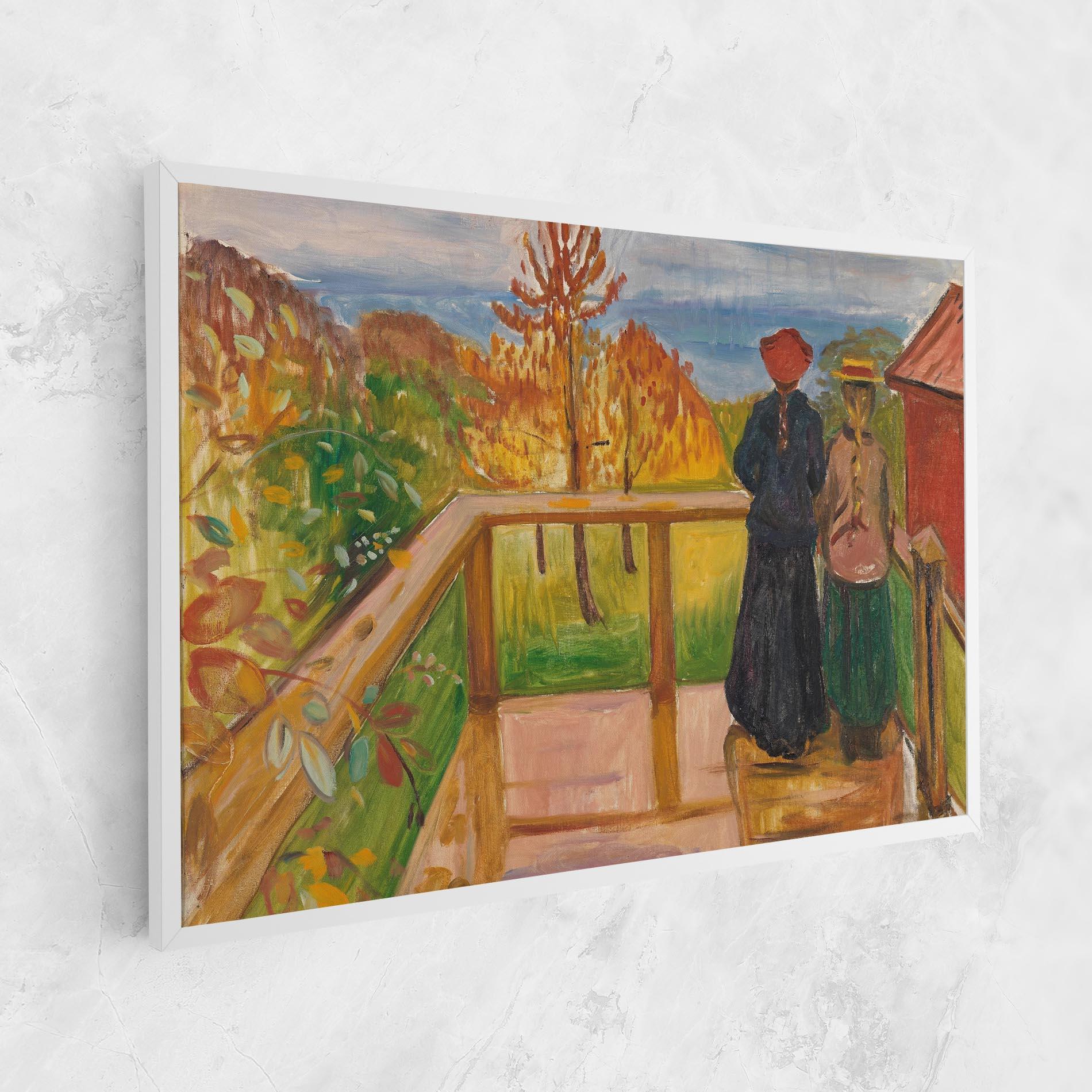 Leinwandbild On The Veranda mockup 1