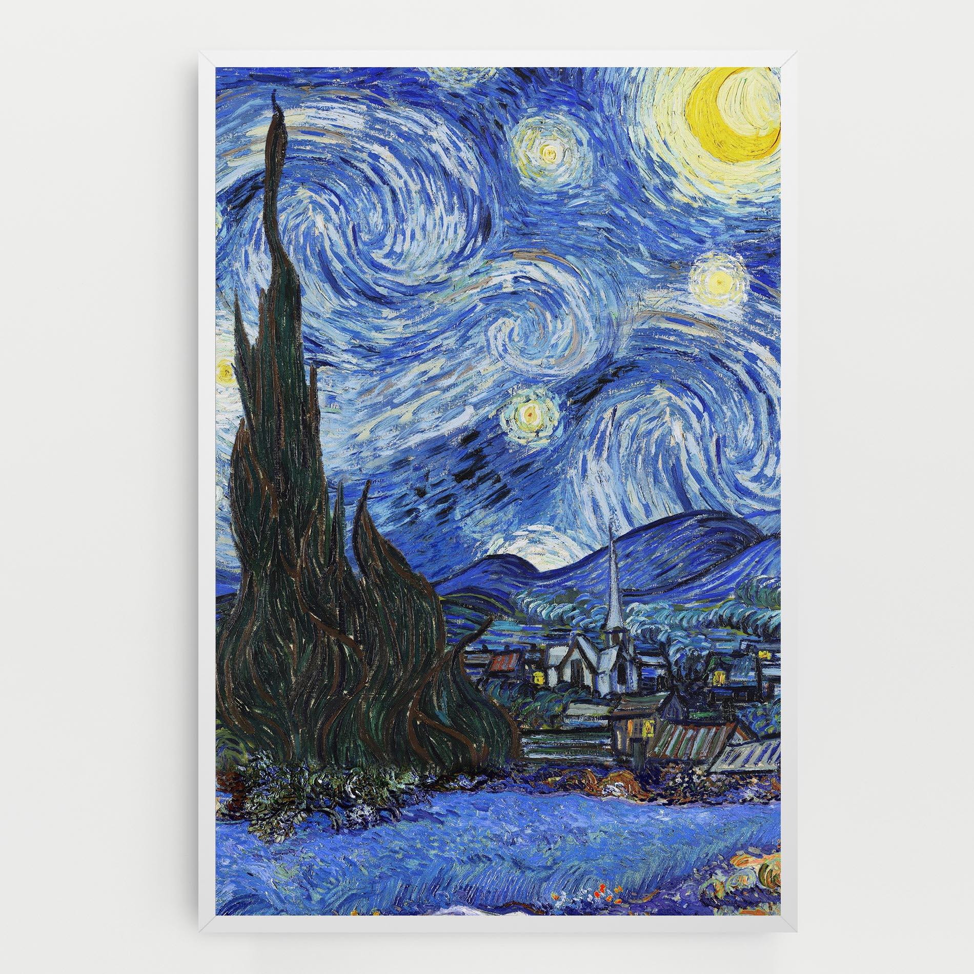 Leinwandbild Starry Night Art mockup 0