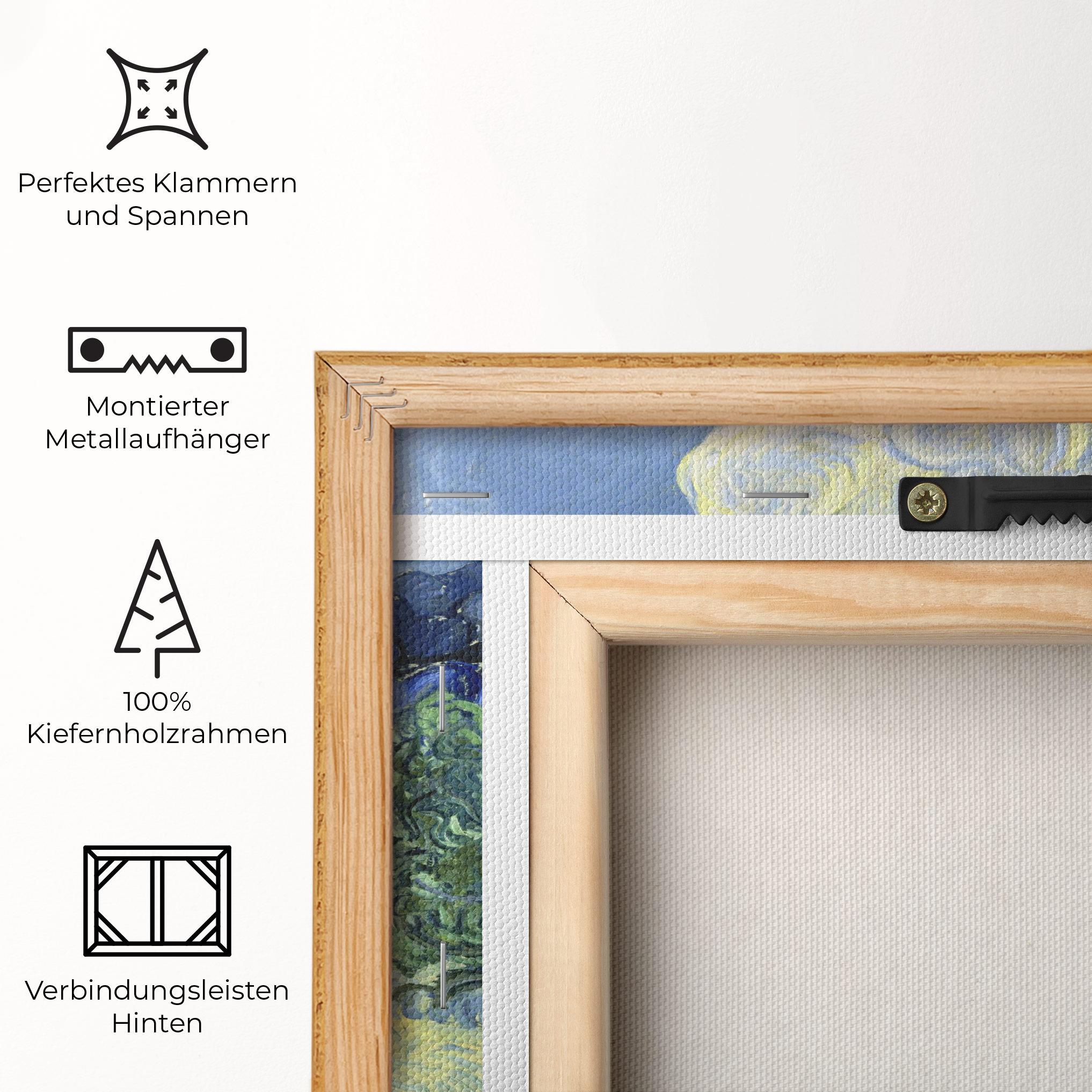 Leinwandbild Olive Trees Alpilles mockup 5