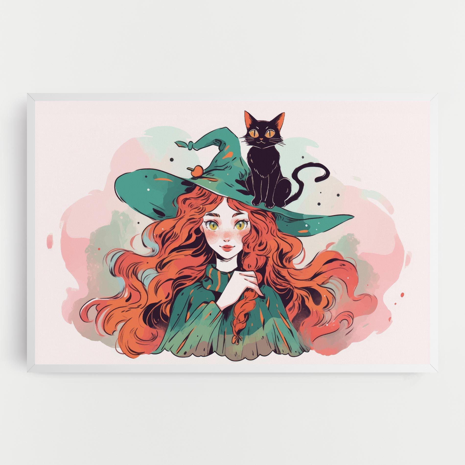 Leinwandbild Red Air Witch mockup 0