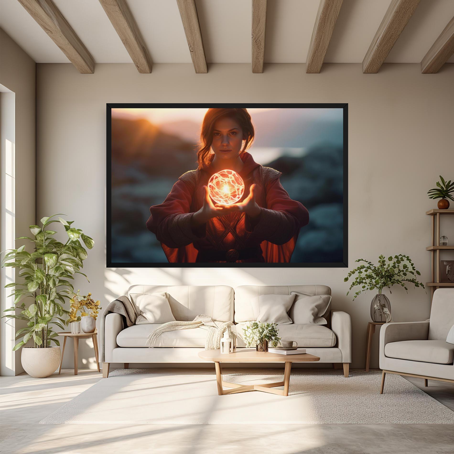 Leinwandbild Witch Ball mockup 6