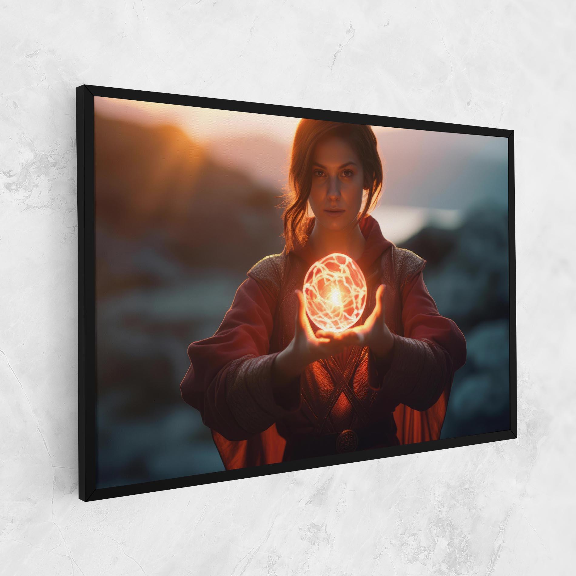 Leinwandbild Witch Ball mockup 1