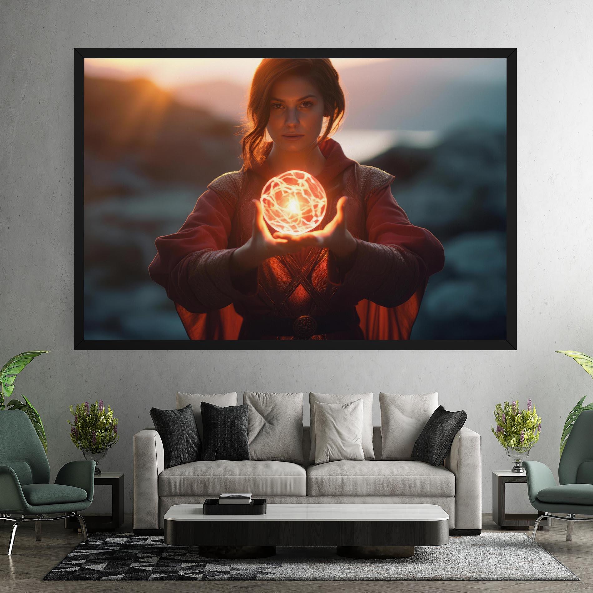 Leinwandbild Witch Ball mockup 7