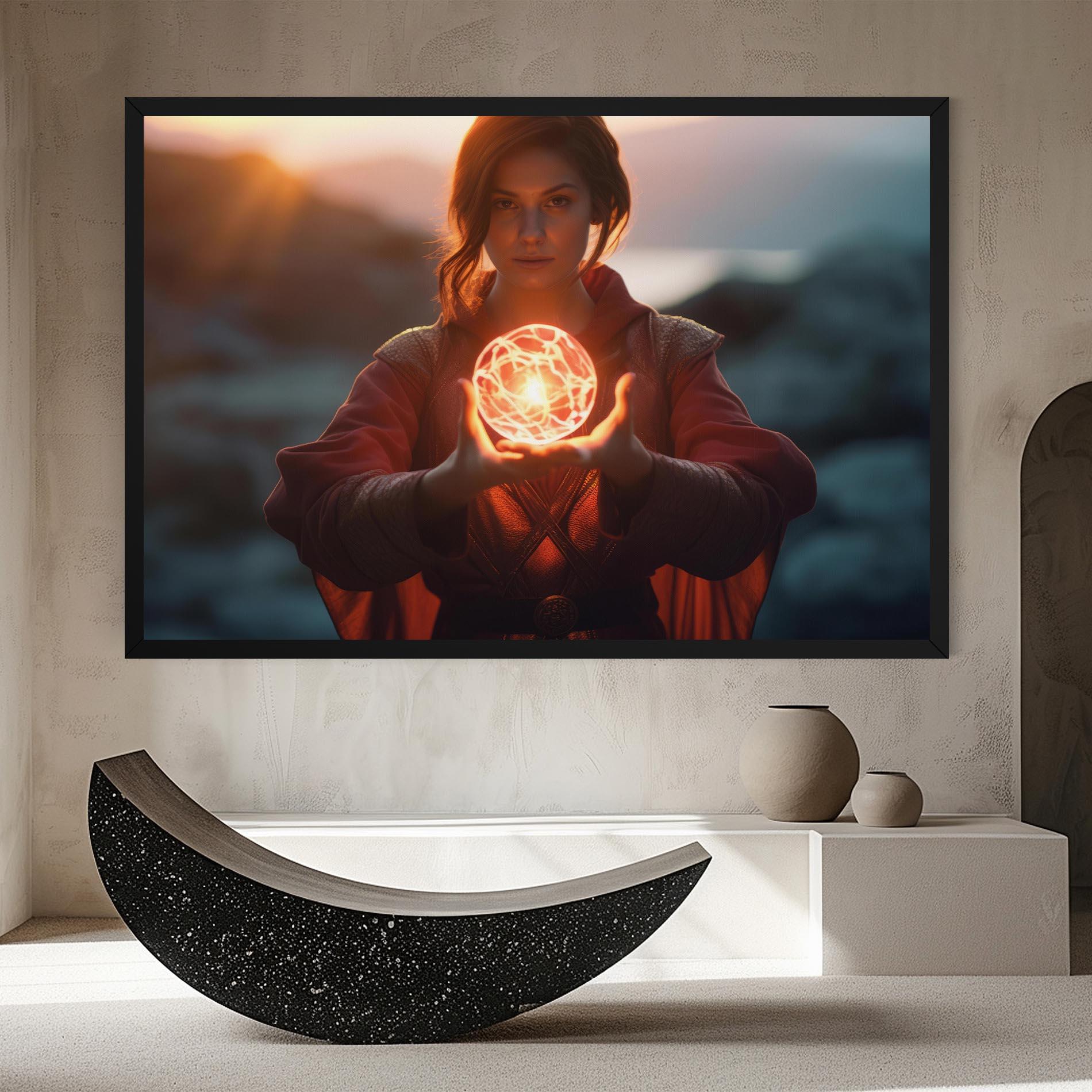 Leinwandbild Witch Ball mockup 8