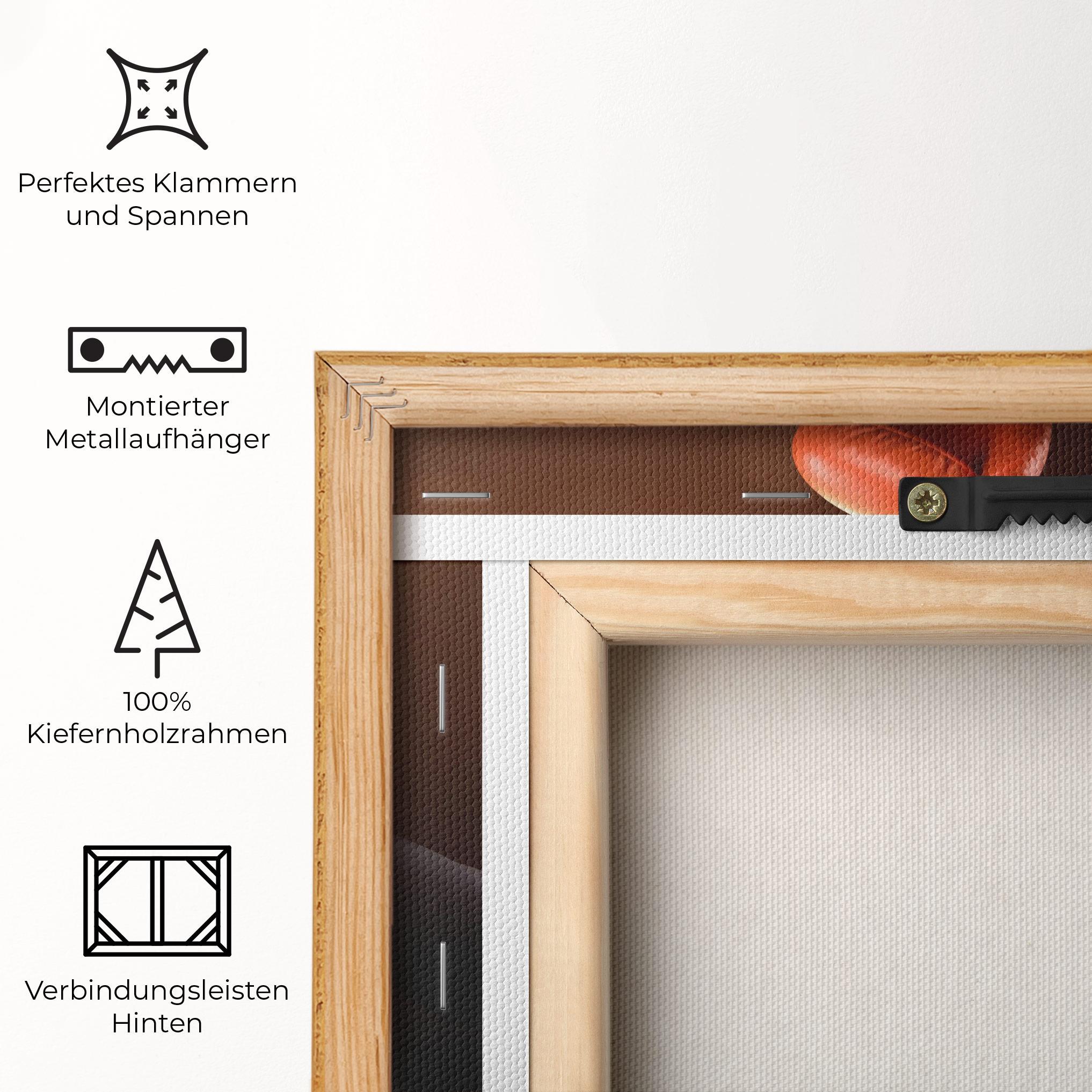 Leinwandbild Woman Box mockup 5