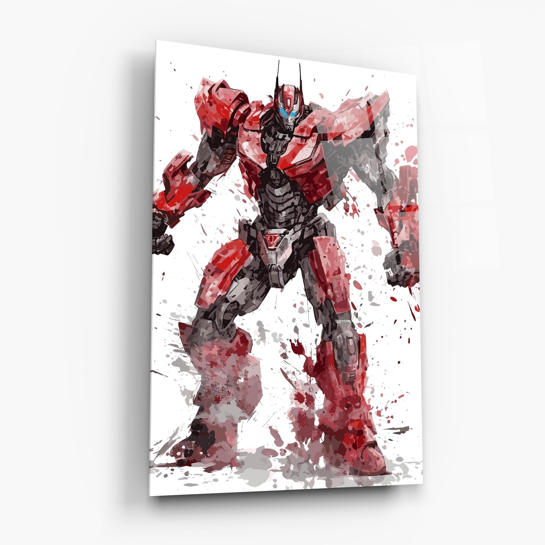 Glasbild Red Sentinel Prime mockup 6