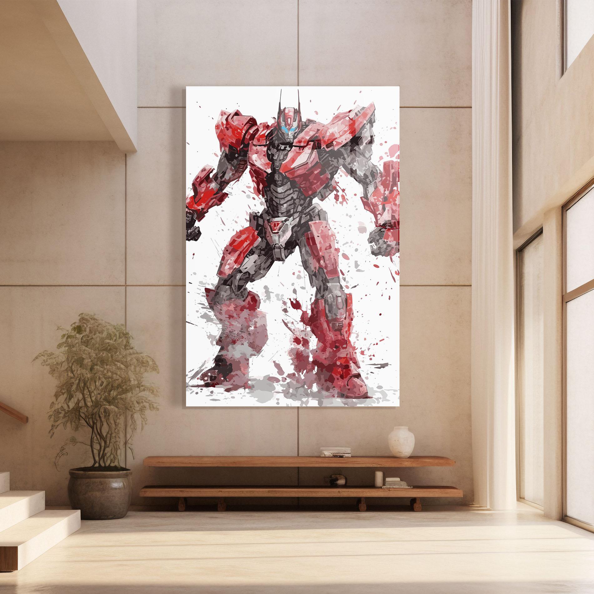 Glasbild Red Sentinel Prime mockup 8